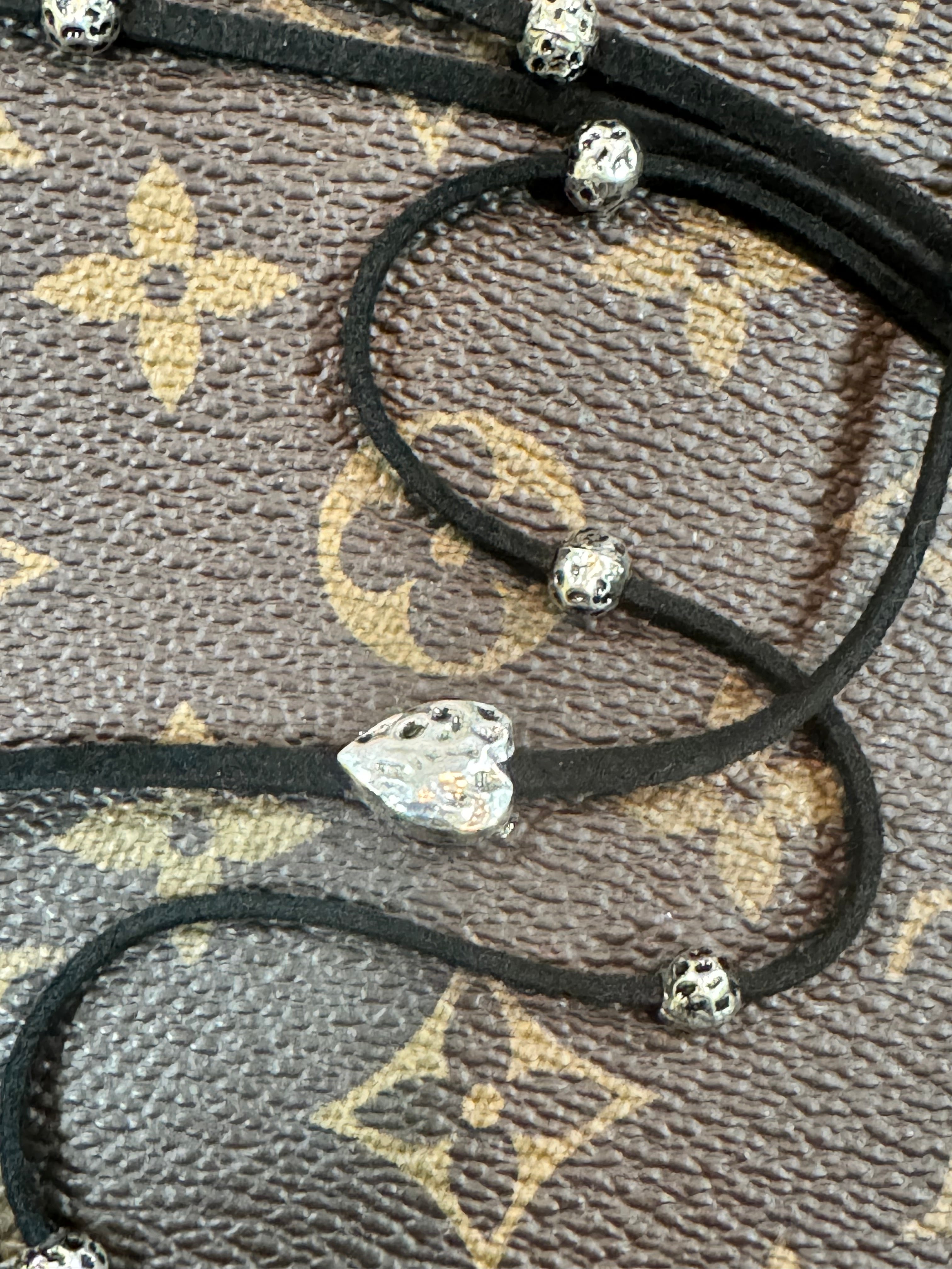 Heart2Heart Suede Beaded Necklace