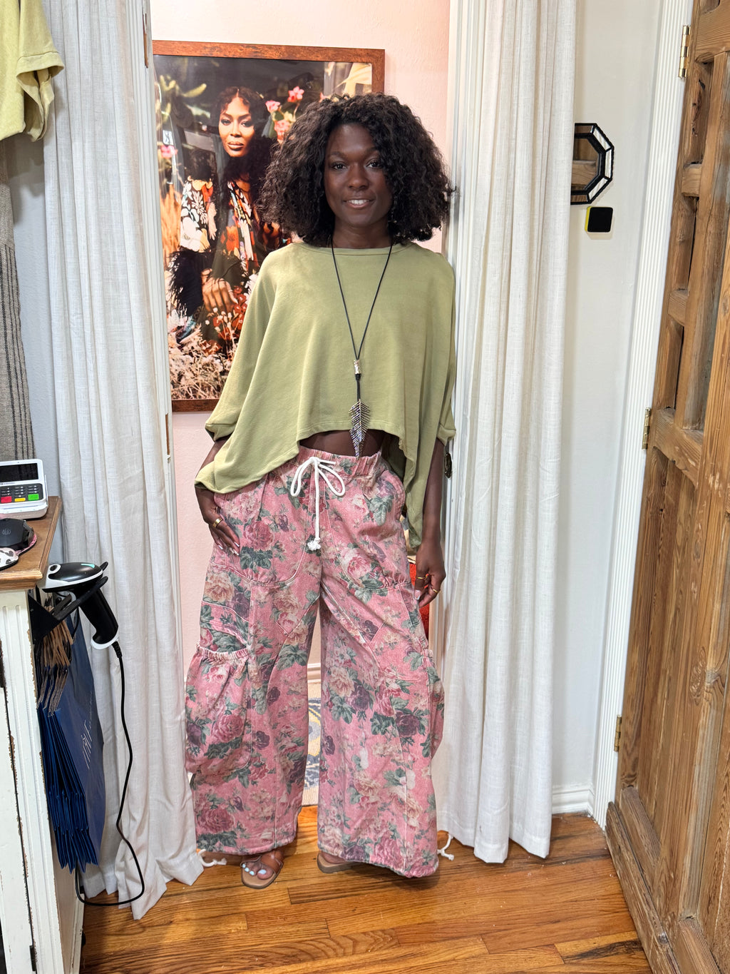 In Full Bloom Cargo Pants