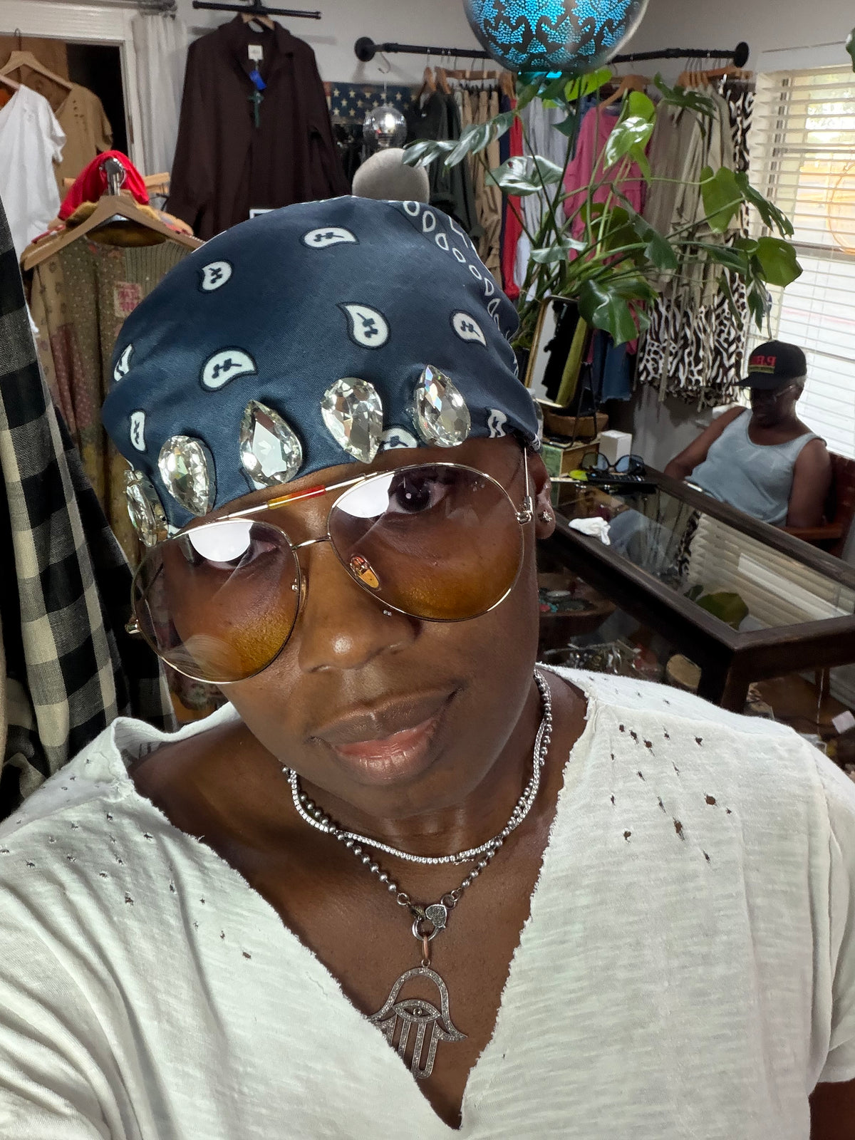 The Spark Bandana (Navy)
