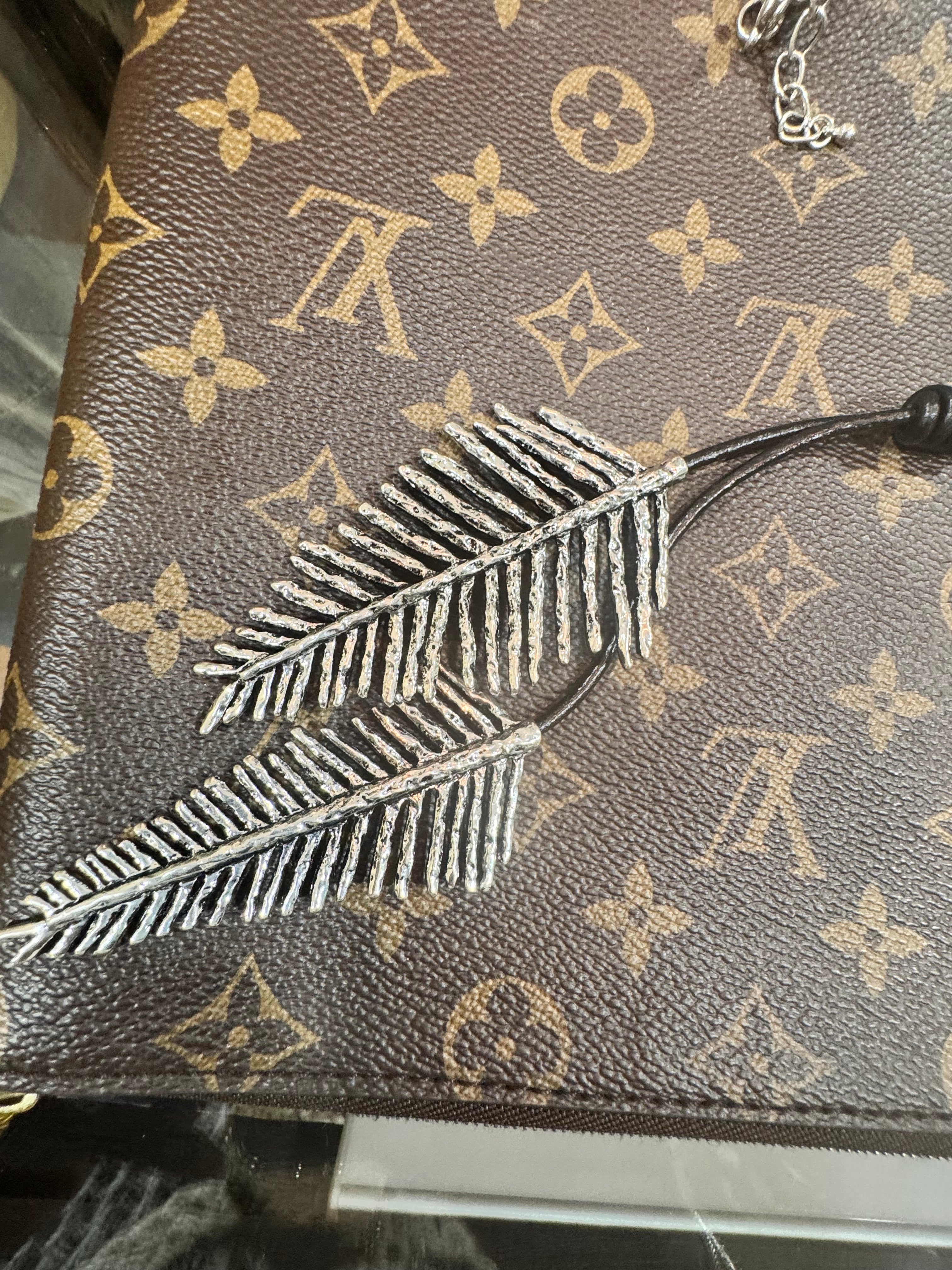 Pine Needles on a Rope Necklace