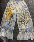 Les Tigre’s Cropped Ruffle Pant