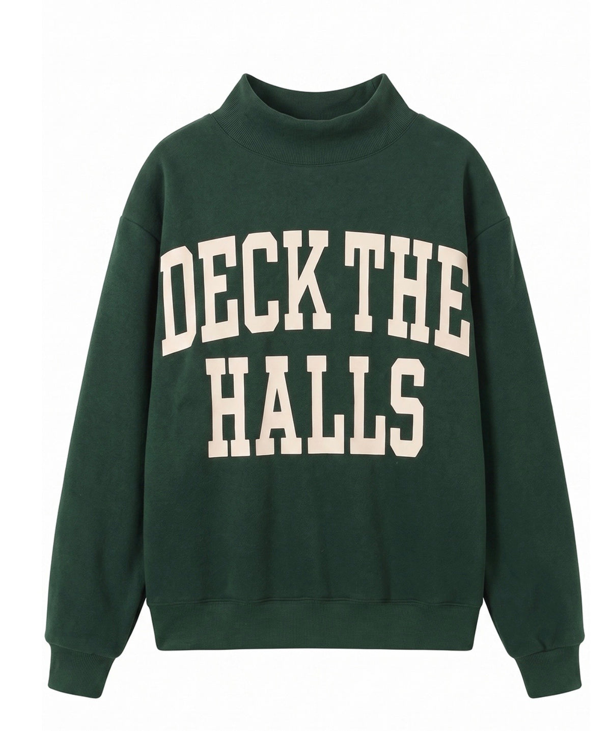 Deck the Halls Reversible Mock neck Sweater