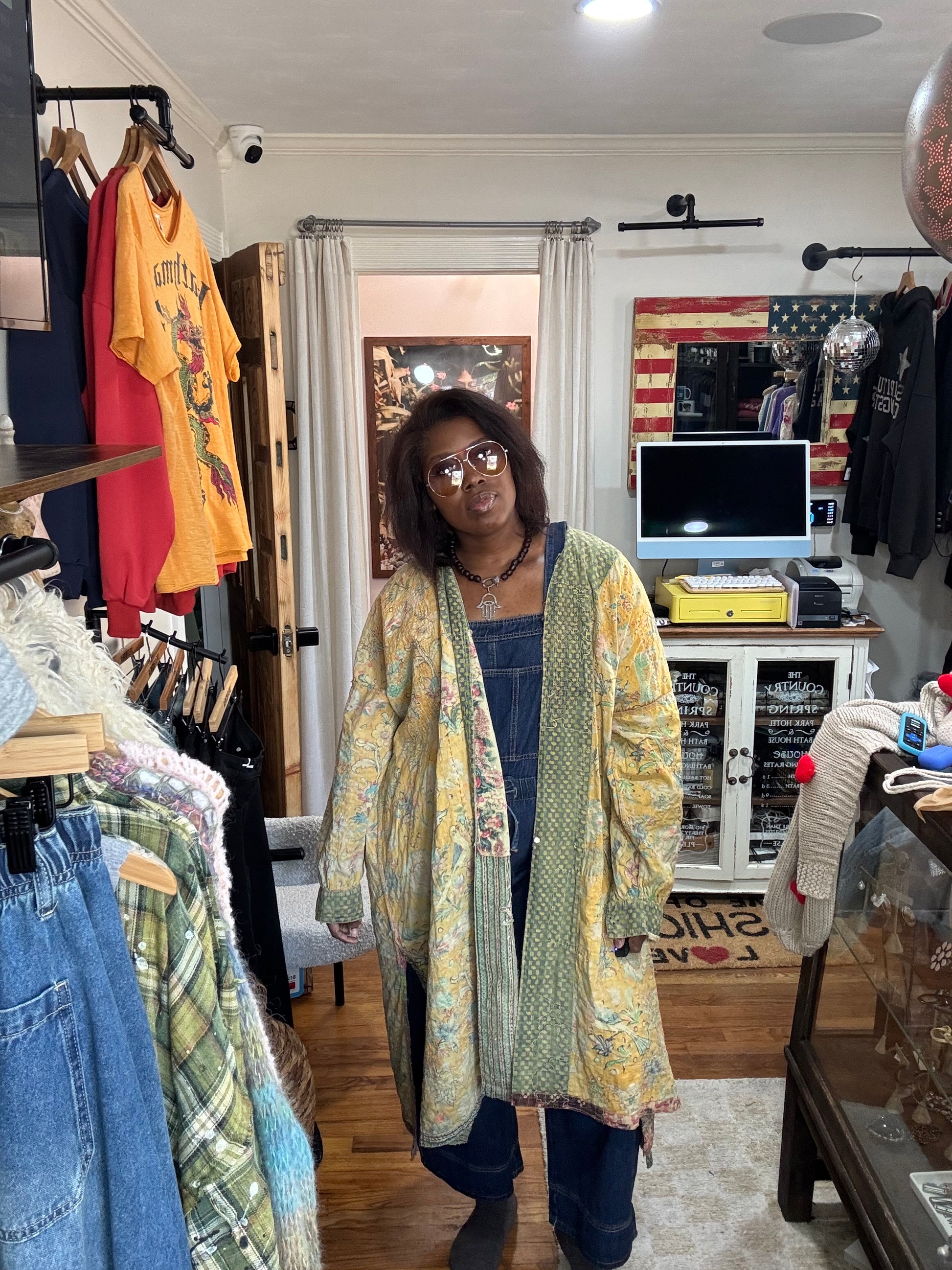 Magnolia Pearl Yrsa Quilted Kimono