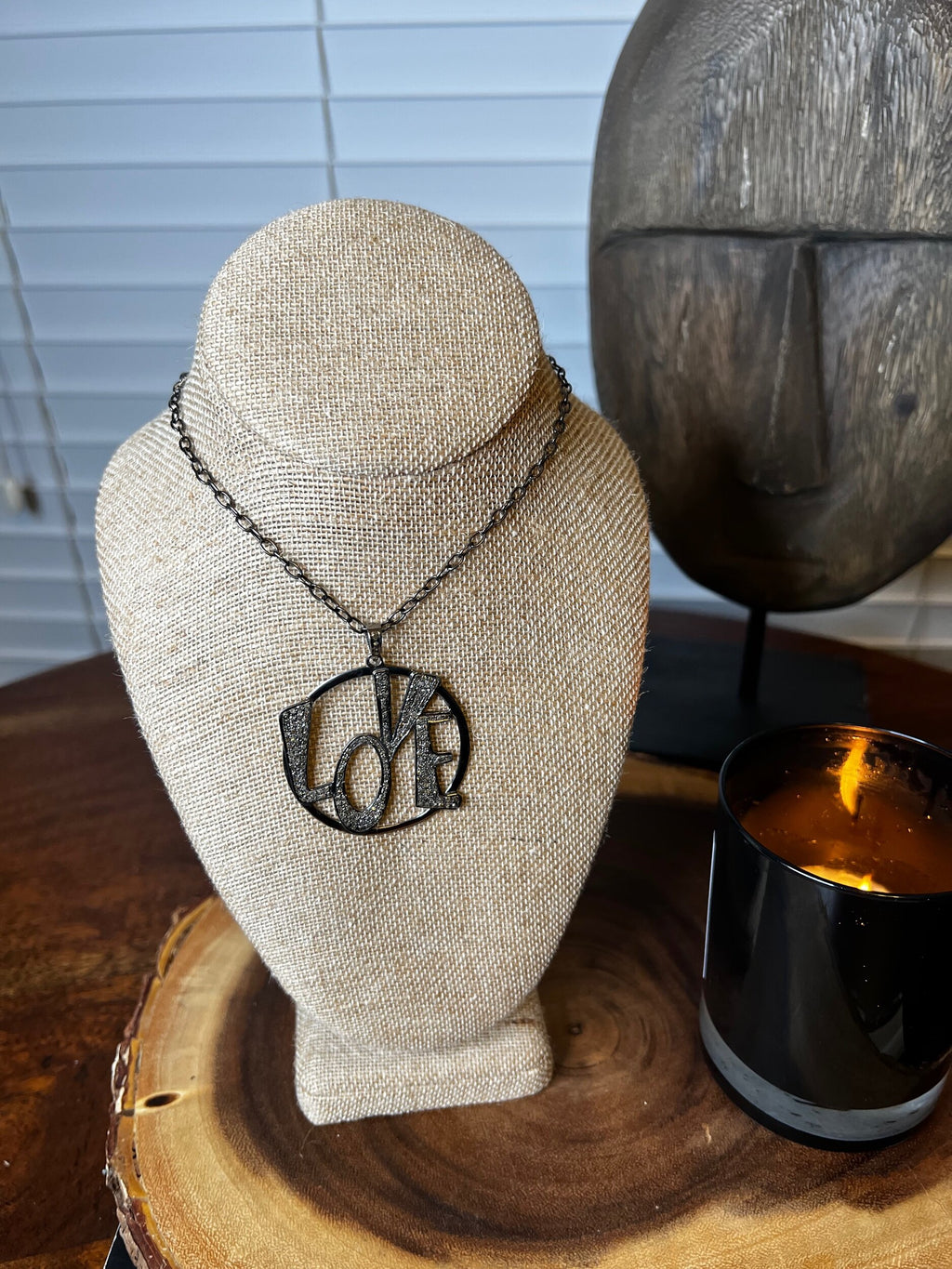 Diamond Love Necklace