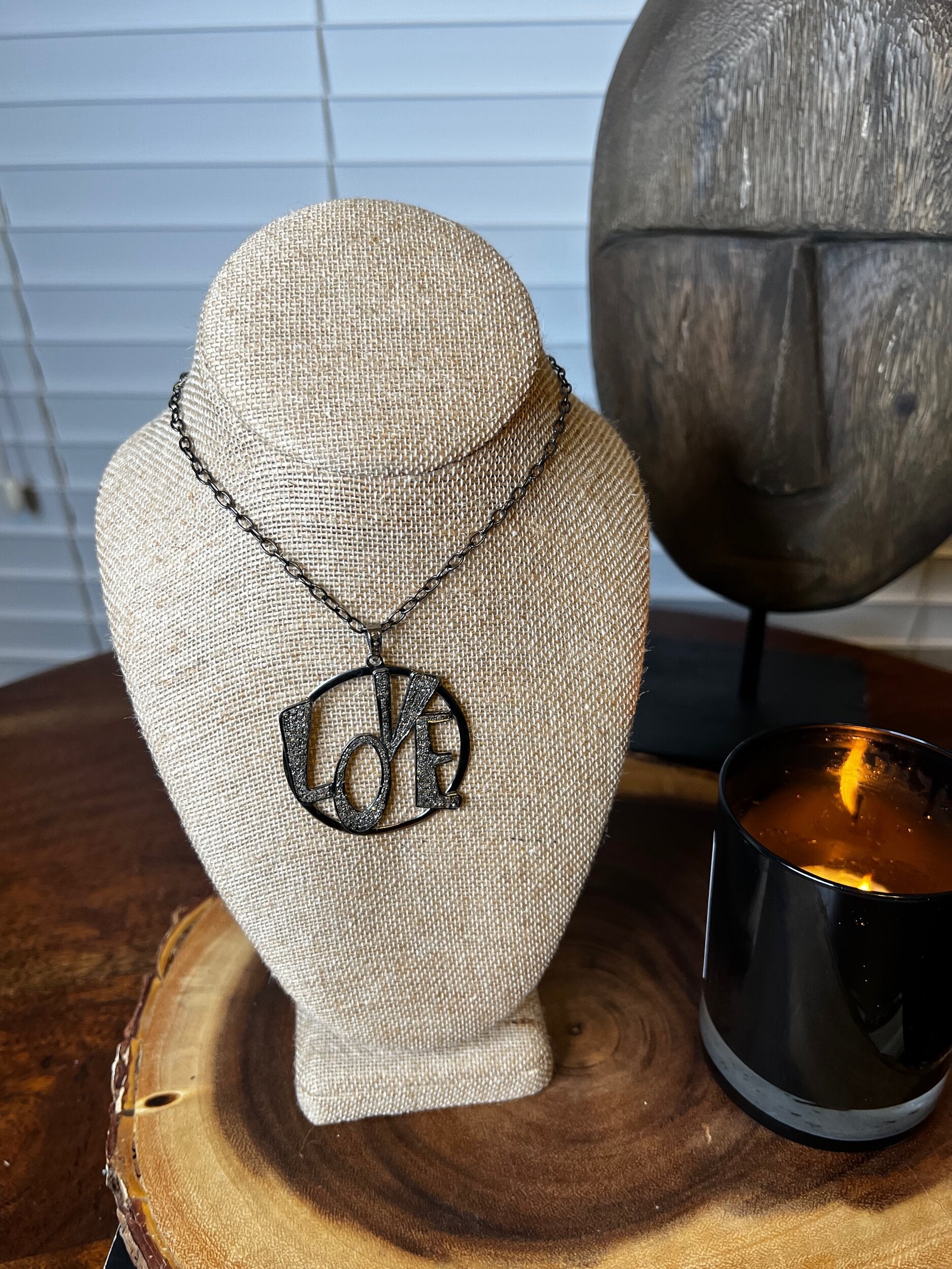 Diamond Love Necklace