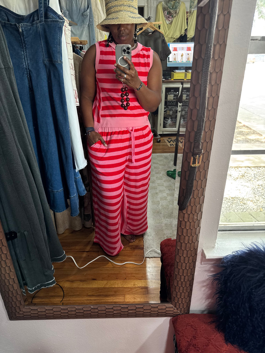 At the Pool Stripe Set
