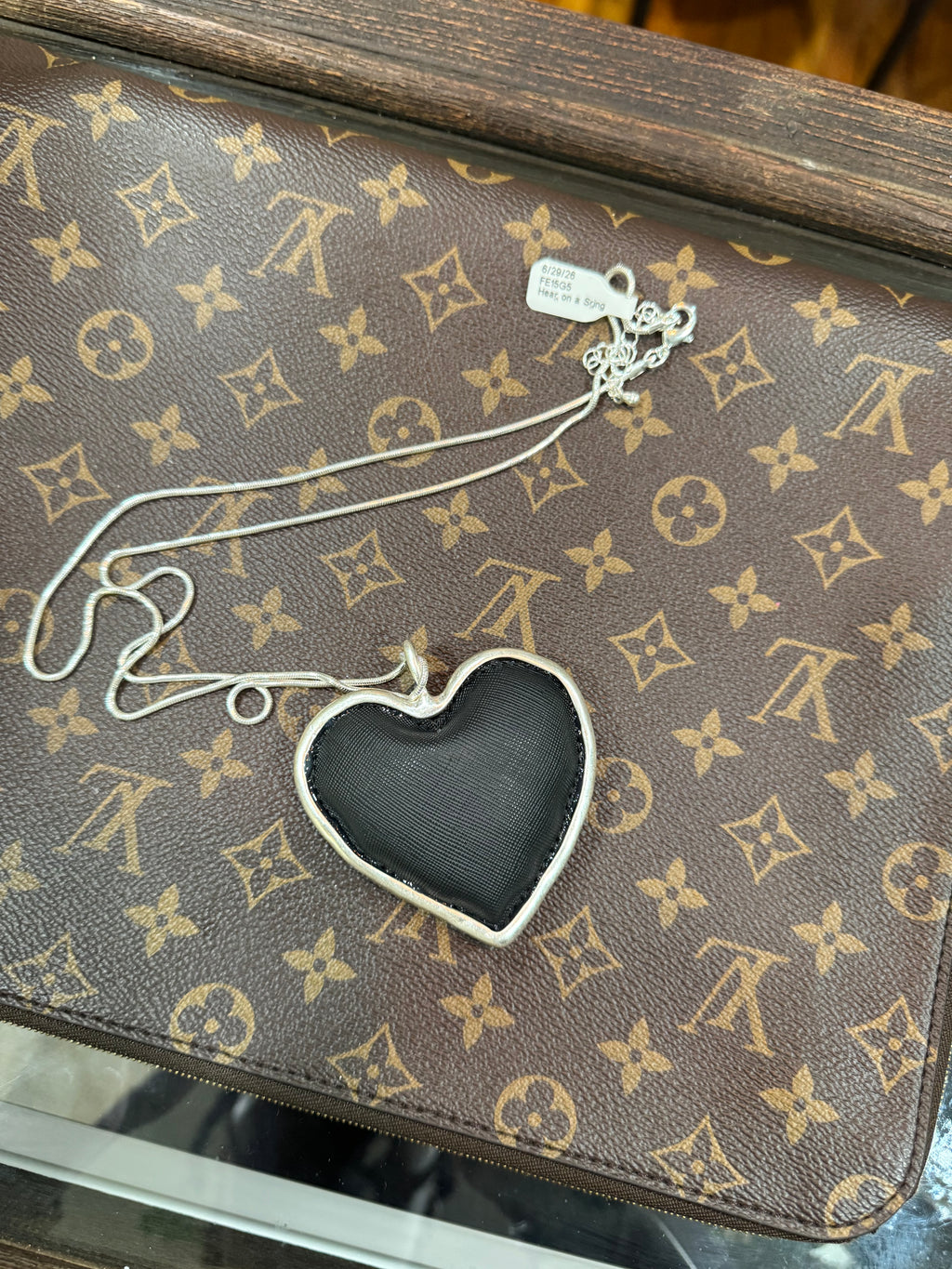 Heart on a String Long Necklace