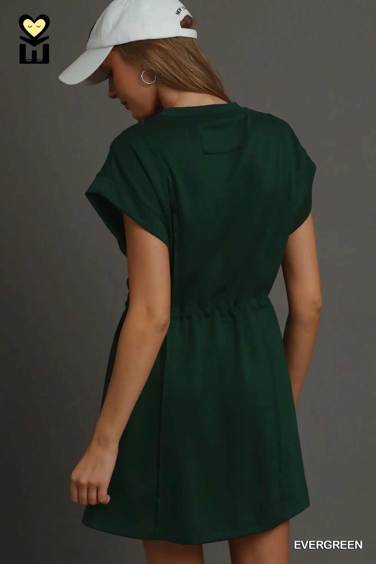 Cinch Me in Tie Waist T-shirt Dress