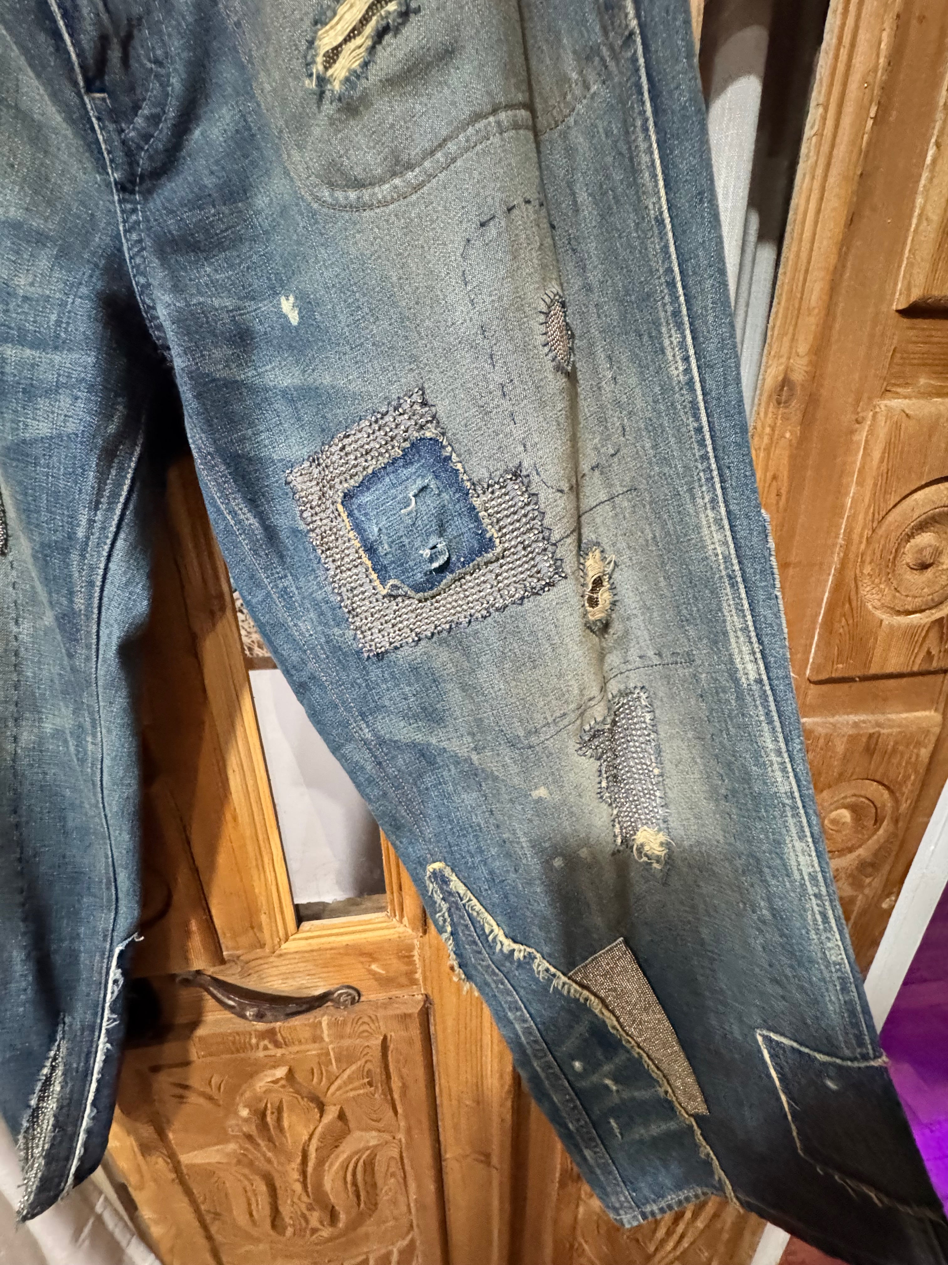 Ralph Lauren Beaded Denim Jean
