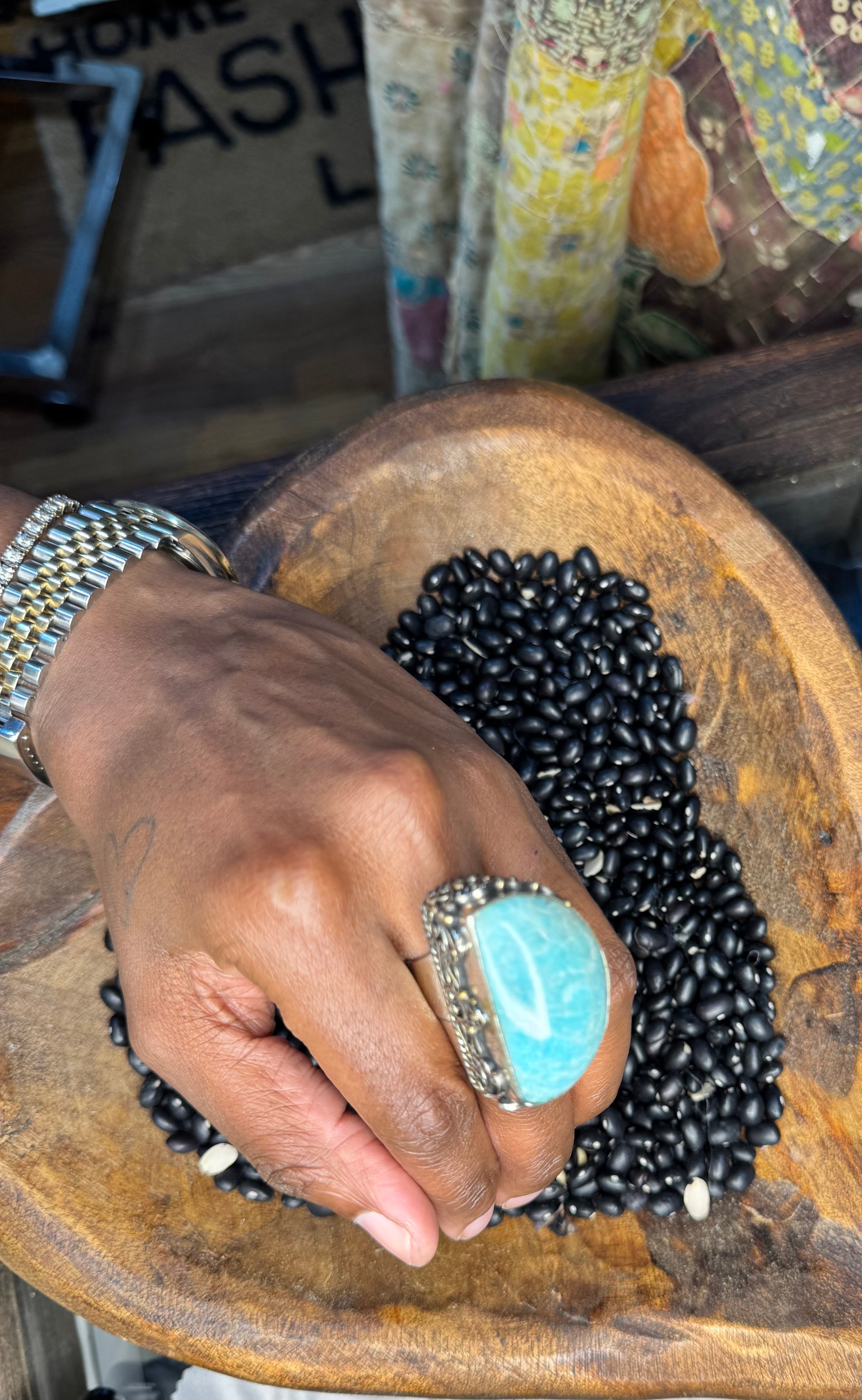 Half Moon Oceanside Ring