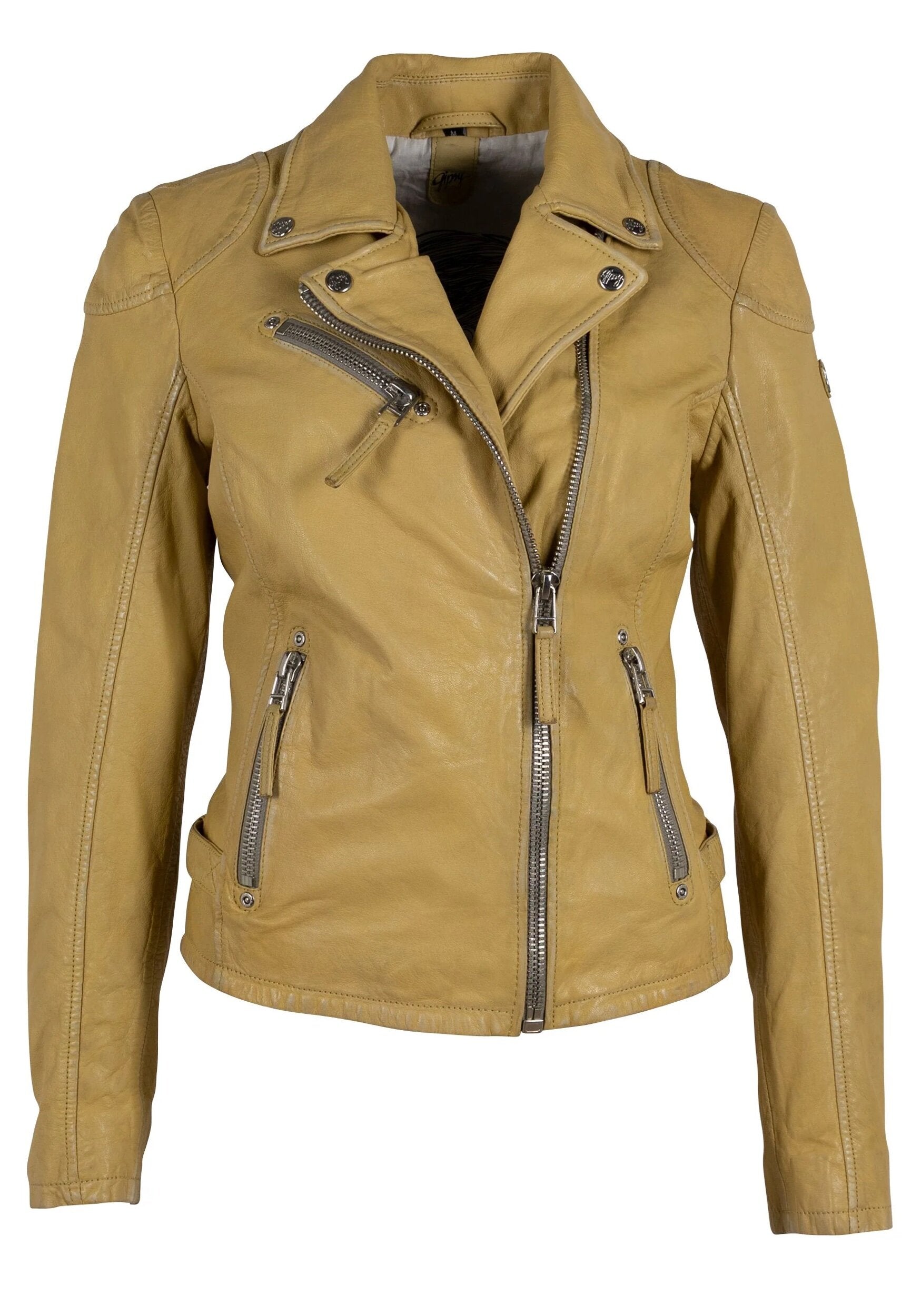 Sofia Lambskin Moto Jacket