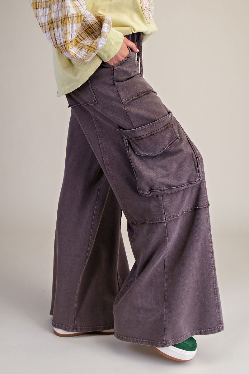 Fawn Wide Leg Drawstring Pant