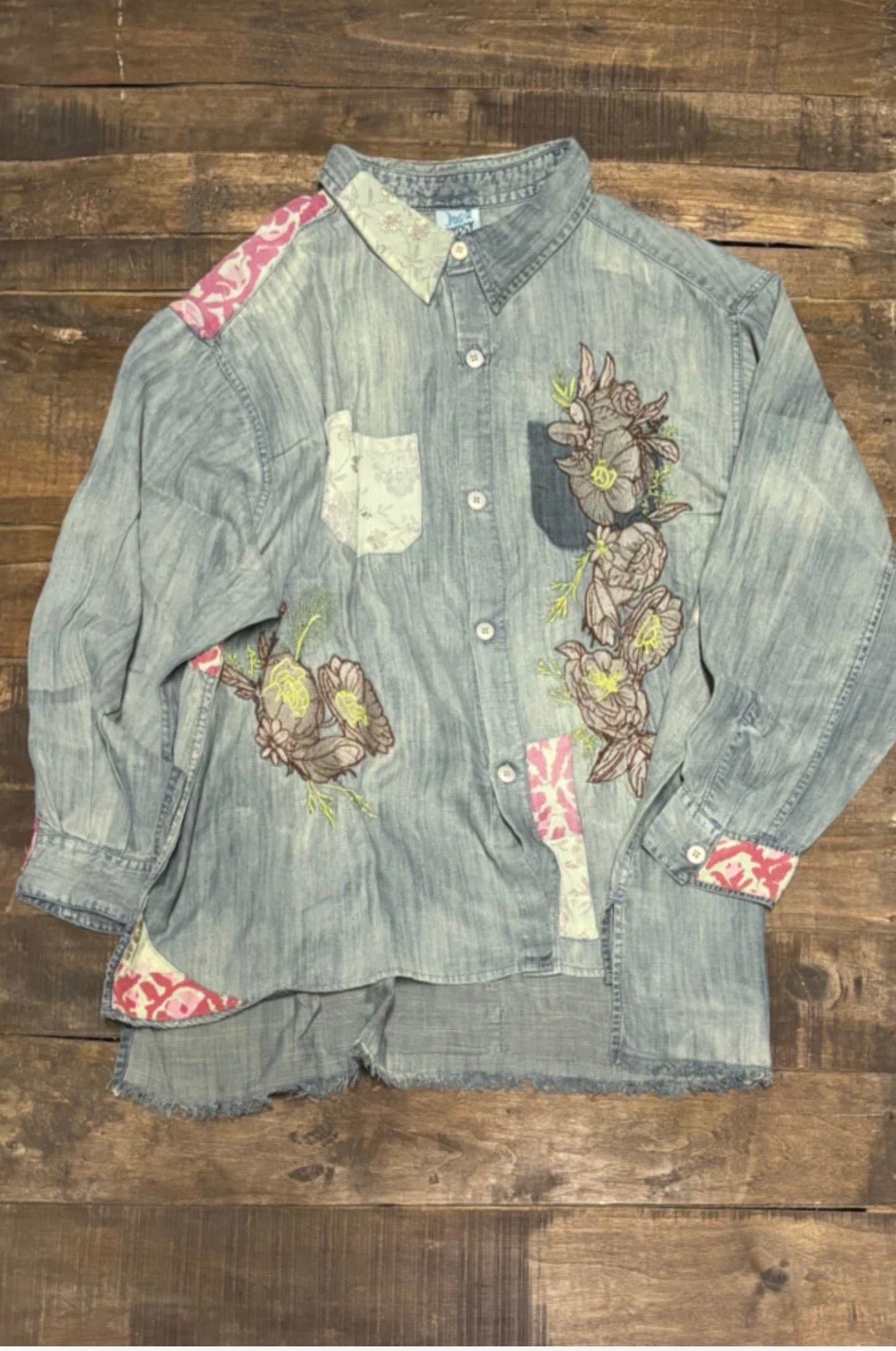 Gypsy Moon Button Top