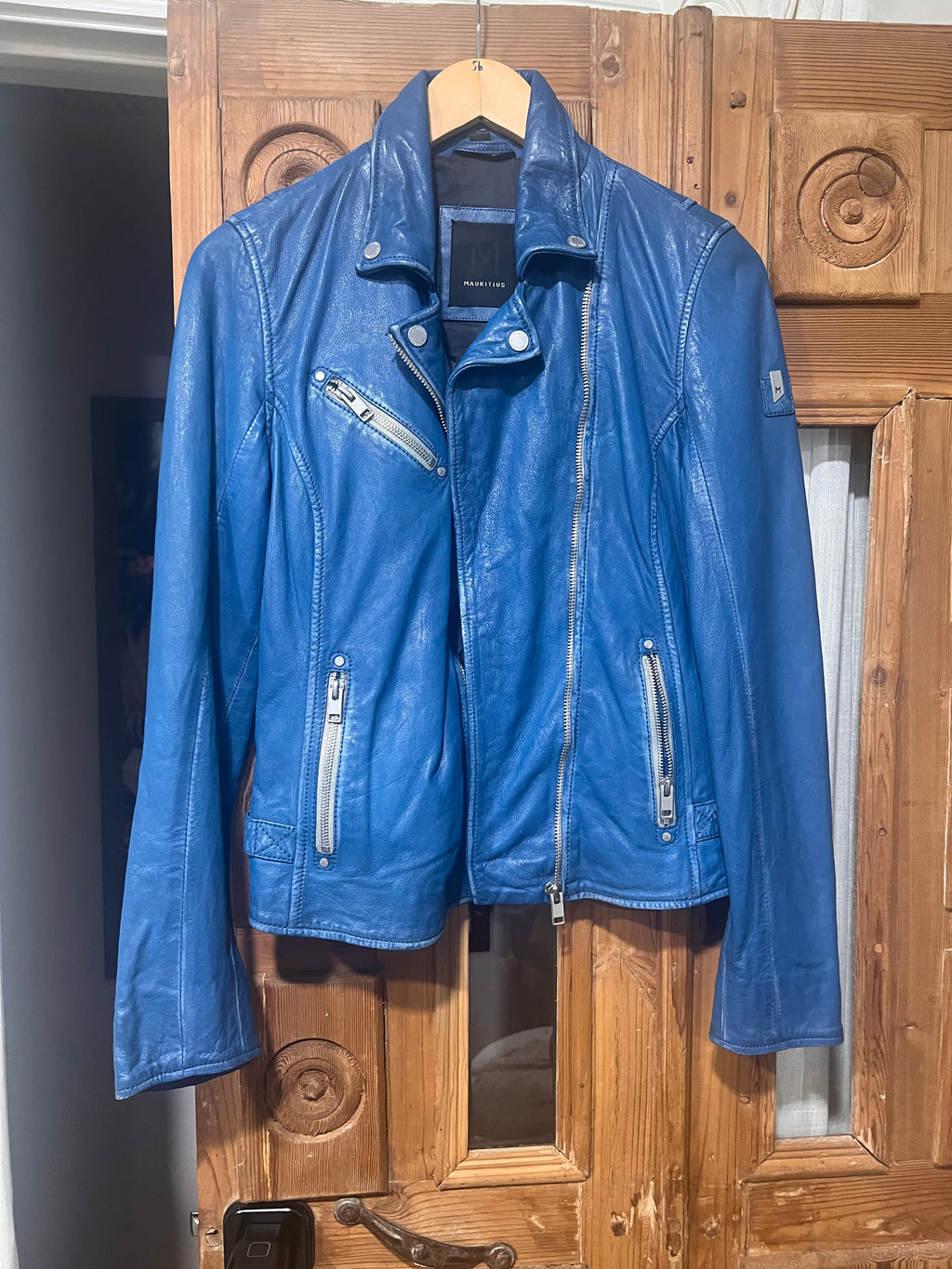 Sofia Lambskin Moto Jacket
