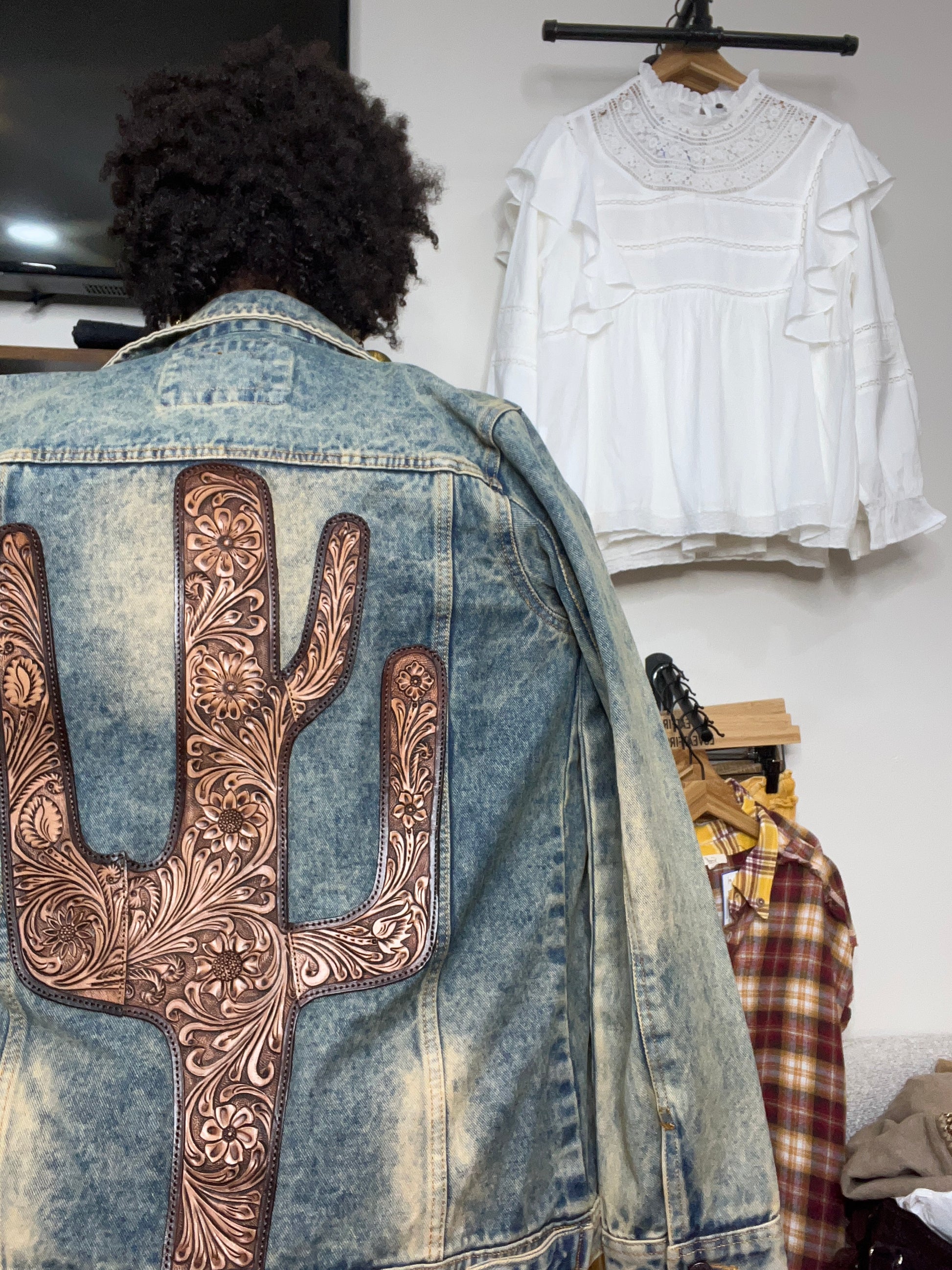 Saguaro Leather & Denim Jacket