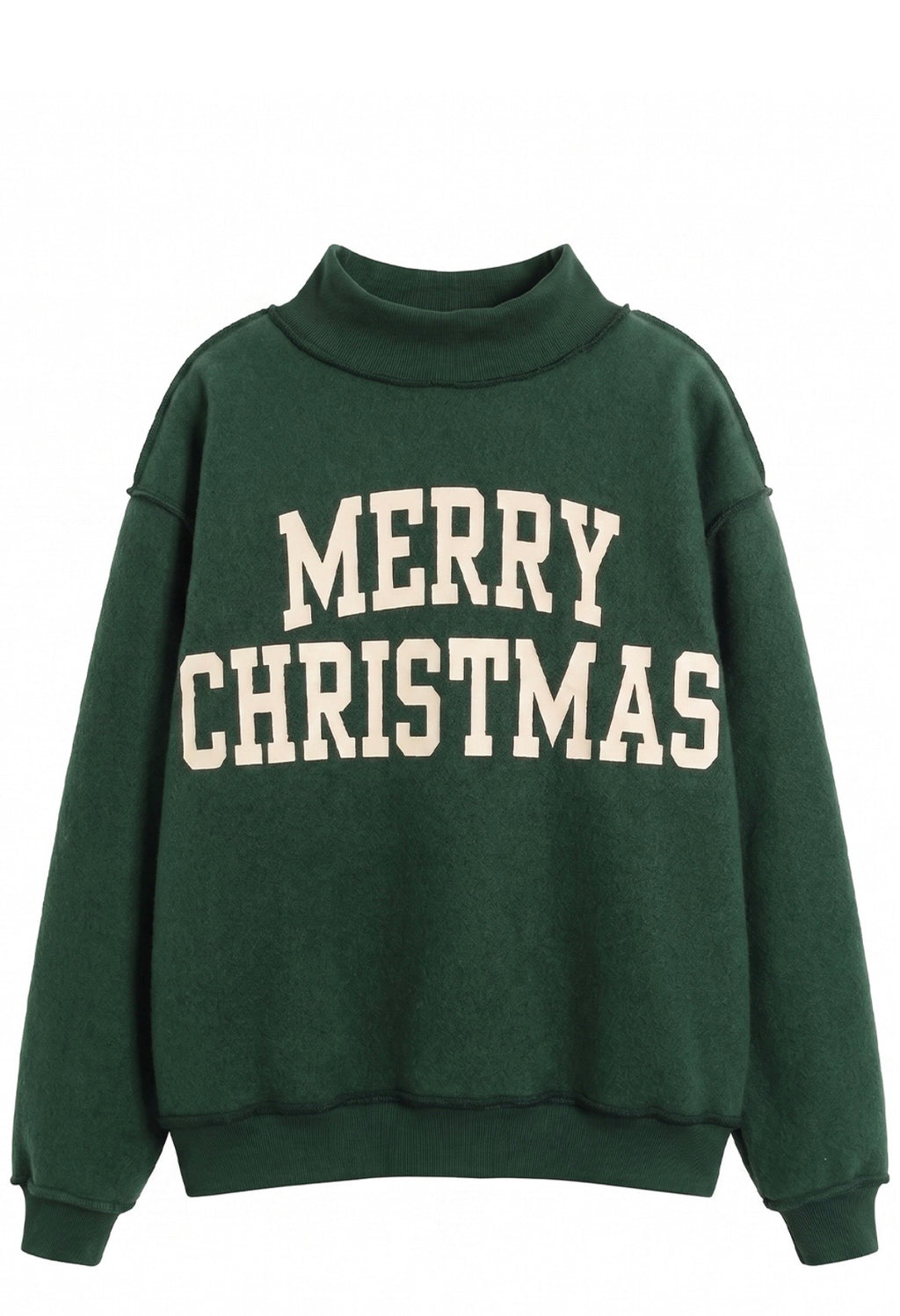 Deck the Halls Reversible Mock neck Sweater