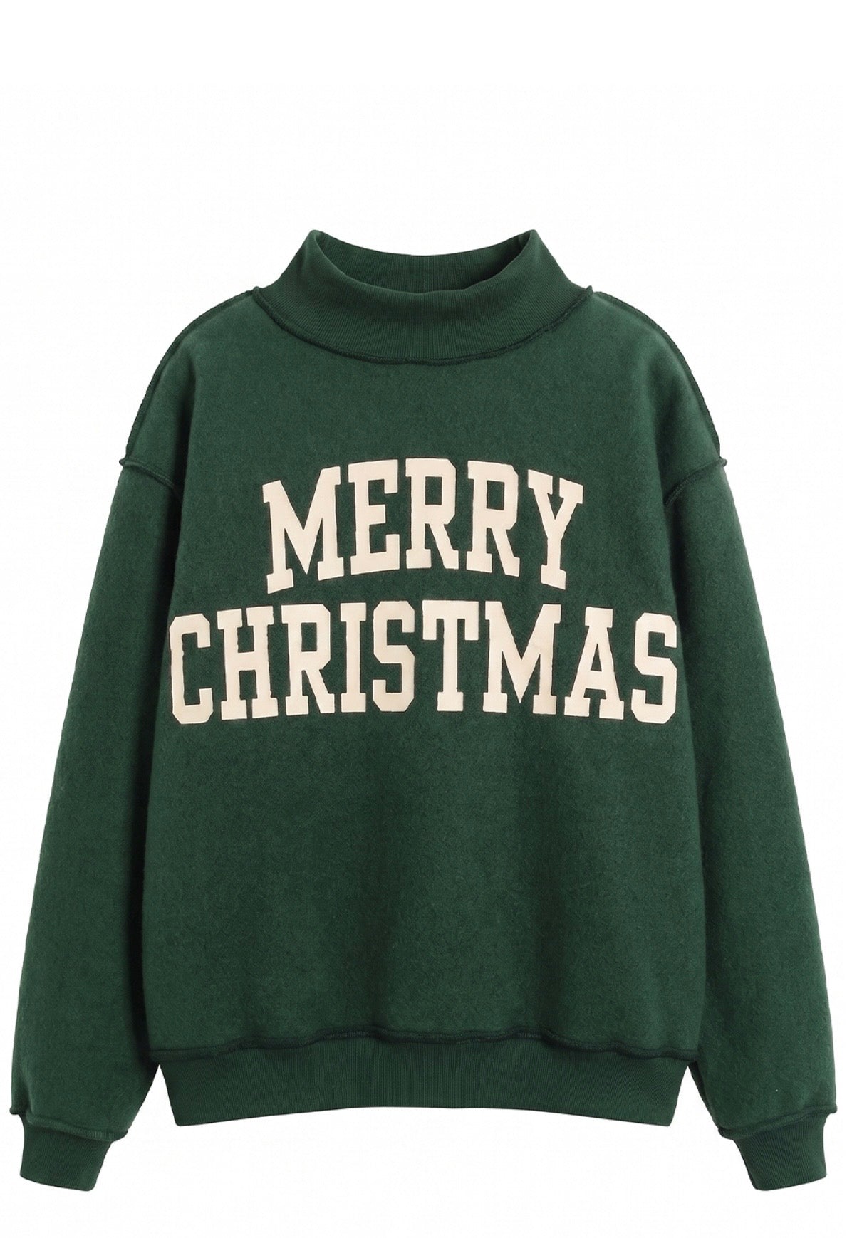 Deck the Halls Reversible Mock neck Sweater
