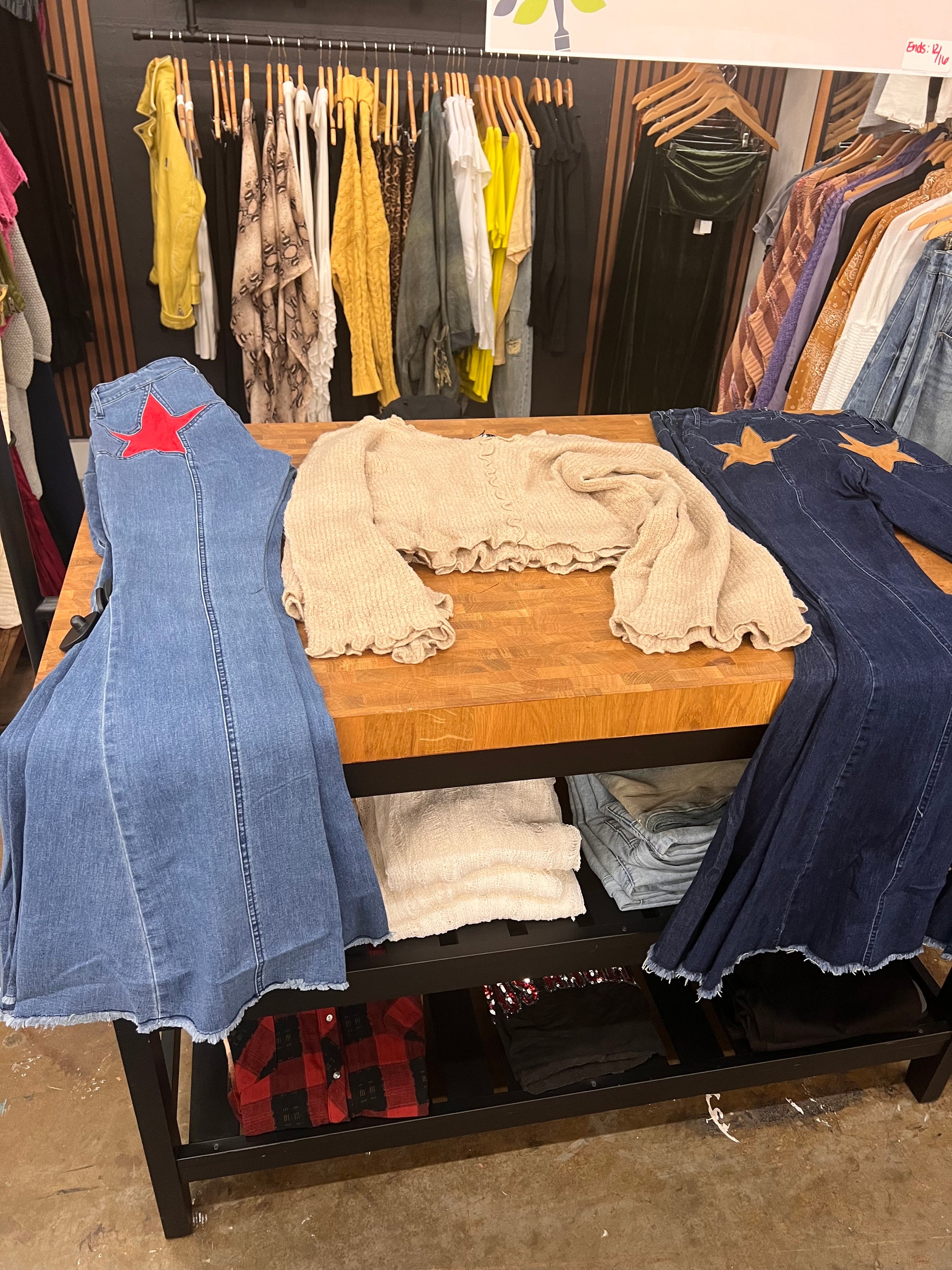 Starrie Denim Flare Jeans