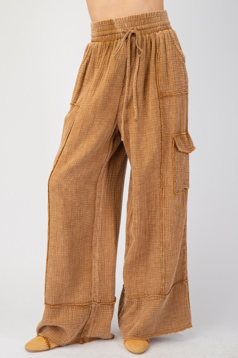 Malina Mineral Washed Drawstring Pants