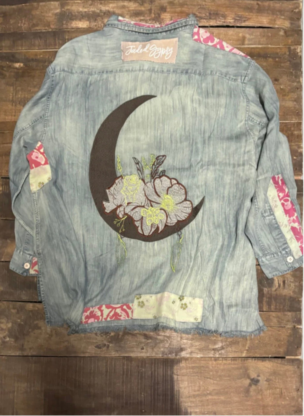 Gypsy Moon Button Top