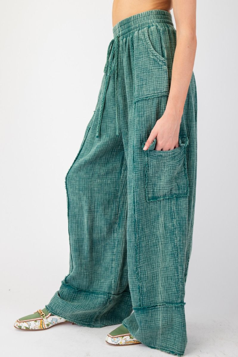 Malina Mineral Washed Drawstring Pants