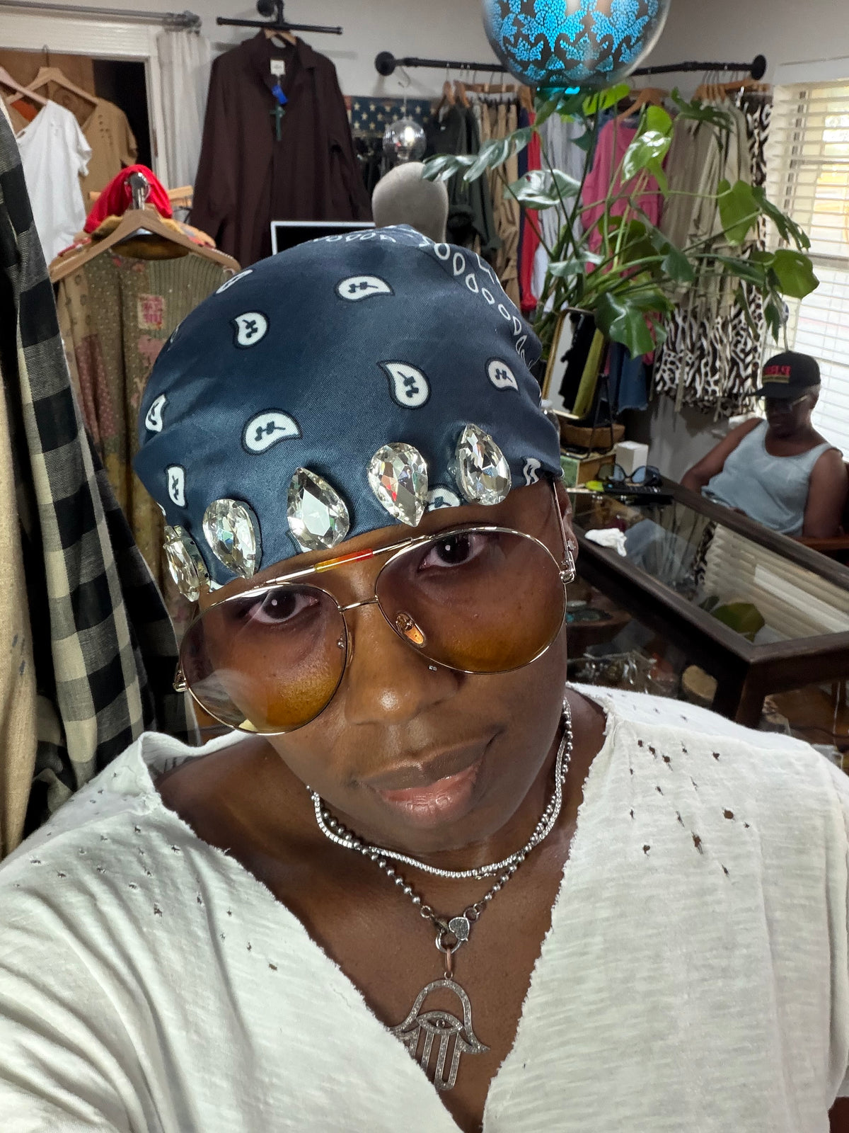 The Spark Bandana (Navy)
