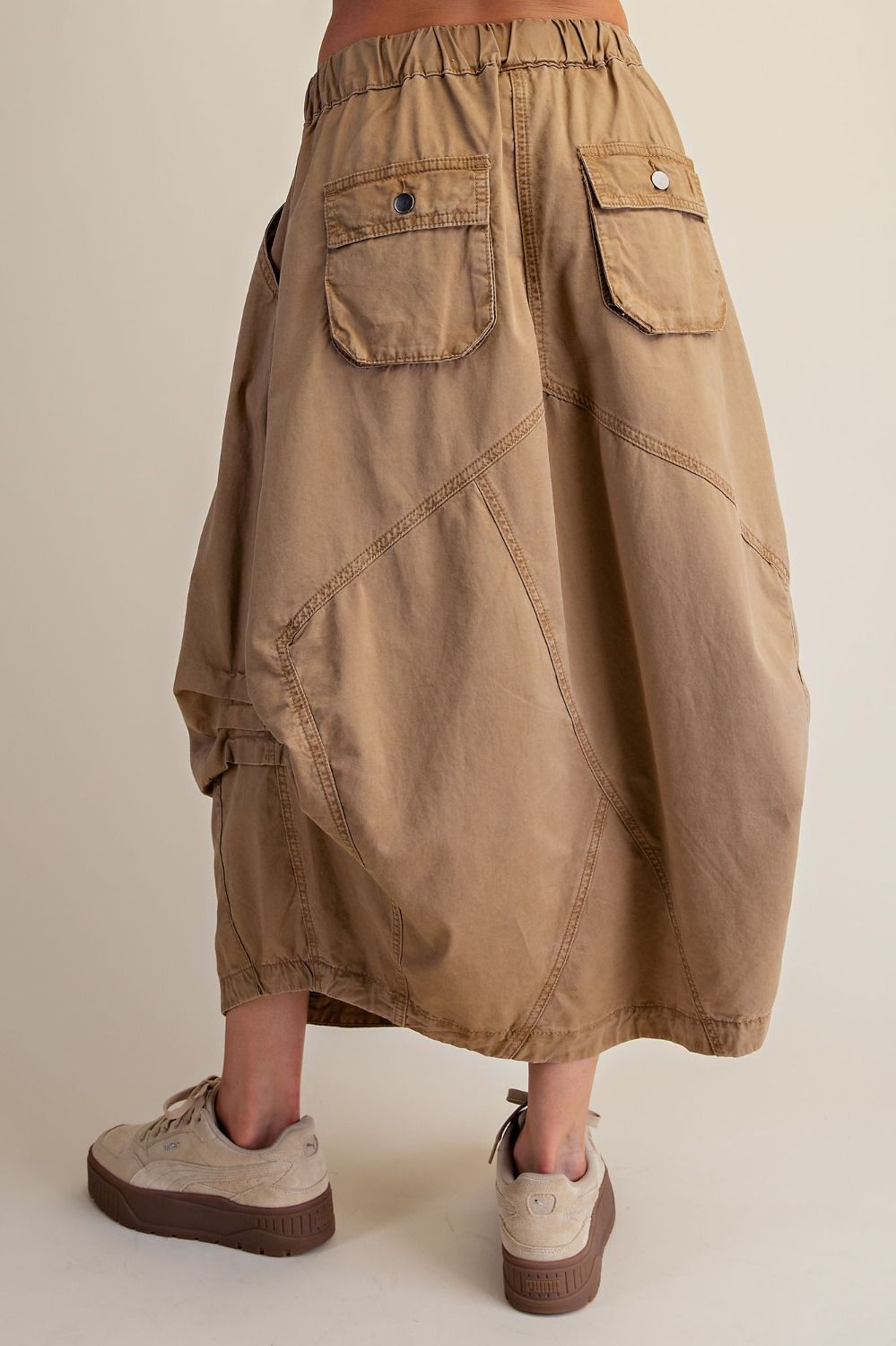 Paxtynn Maxi Cargo Skirt