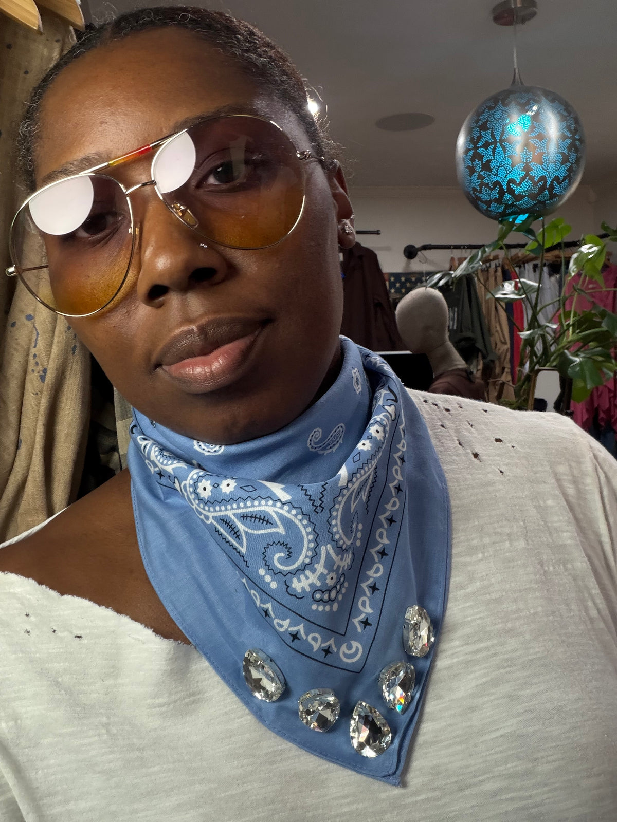 The Spark Bandana (Light Blue)