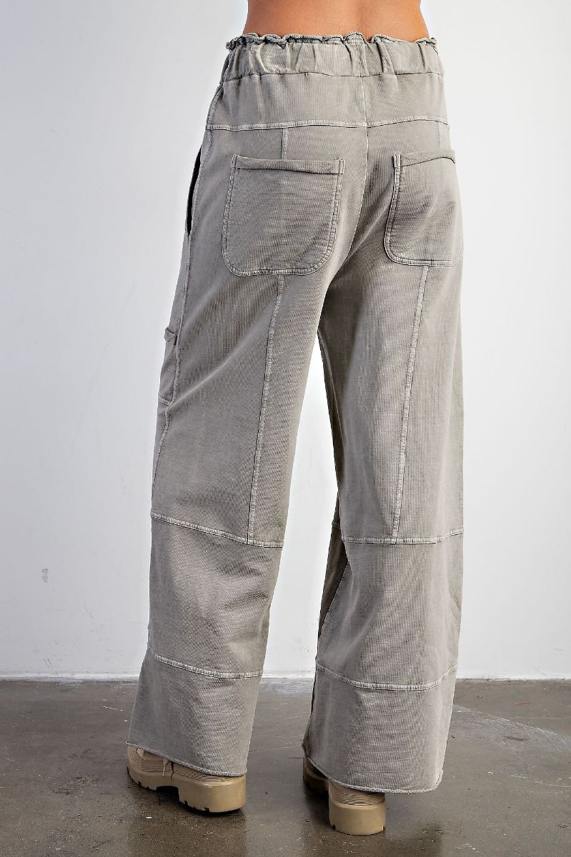 Phoebe mineral washed cargo pant