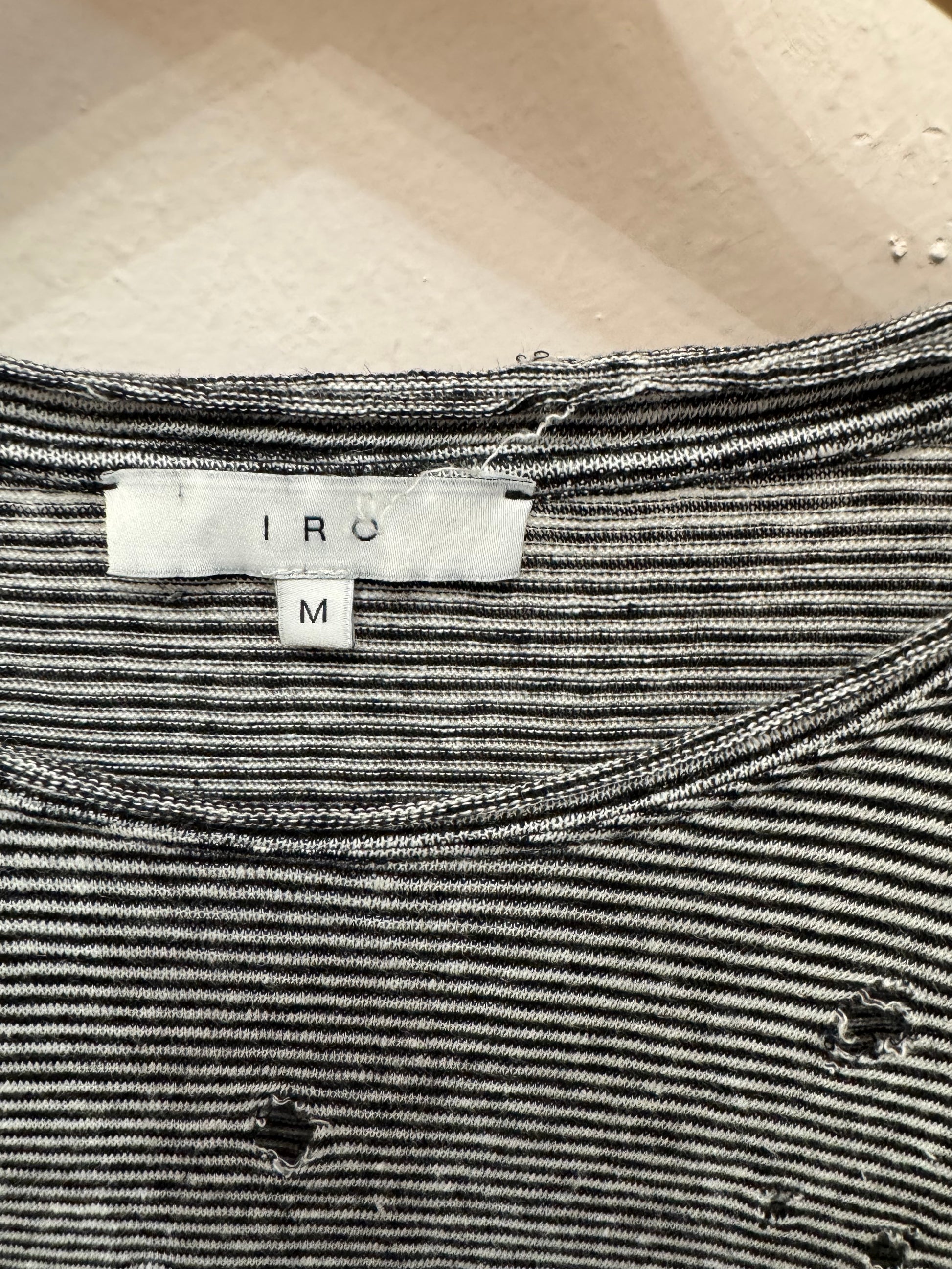 IRO Linen Distressed Tee