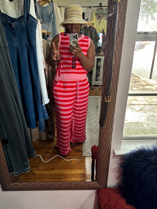 At the Pool Stripe Set
