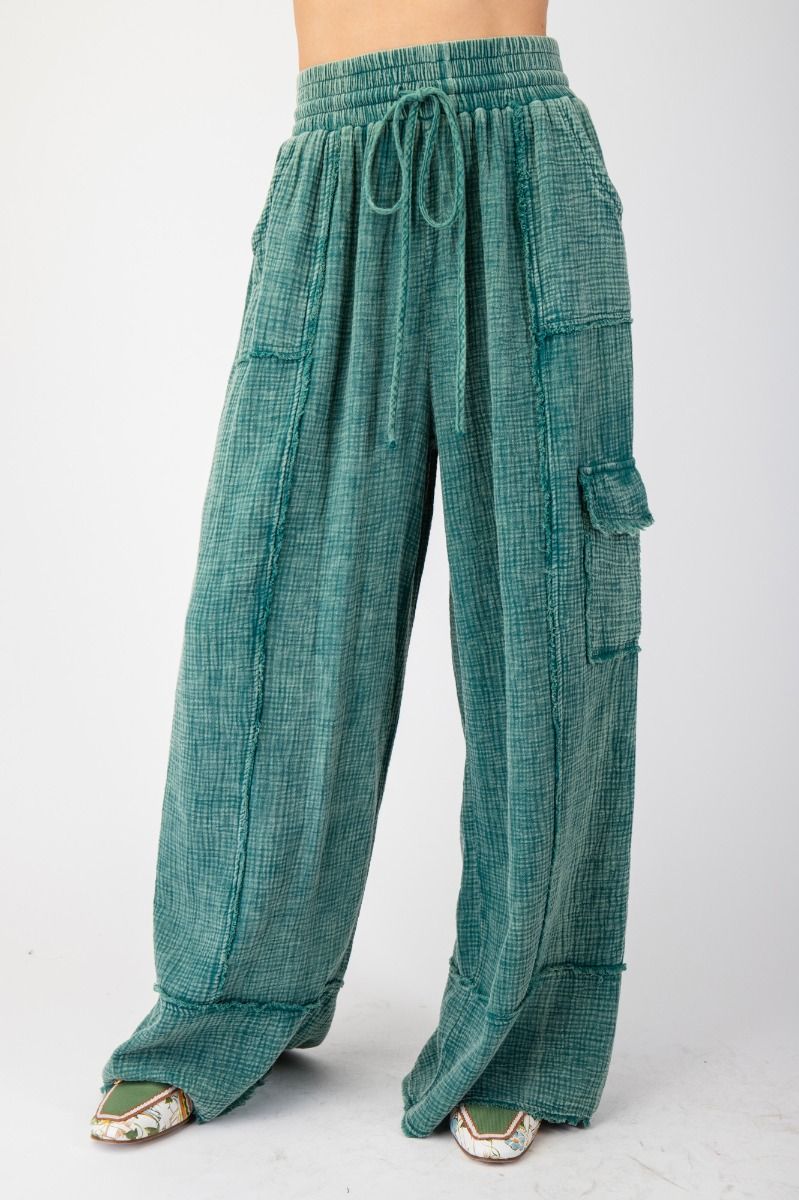 Malina Mineral Washed Drawstring Pants