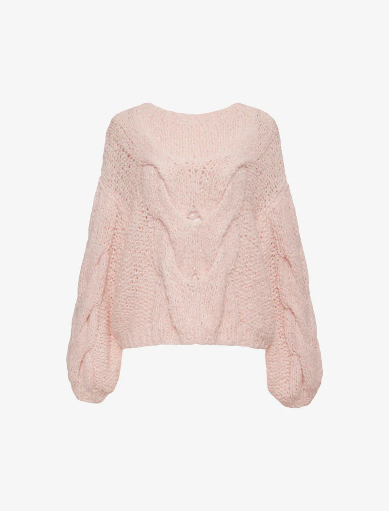 Donna Cable Knit Sweater