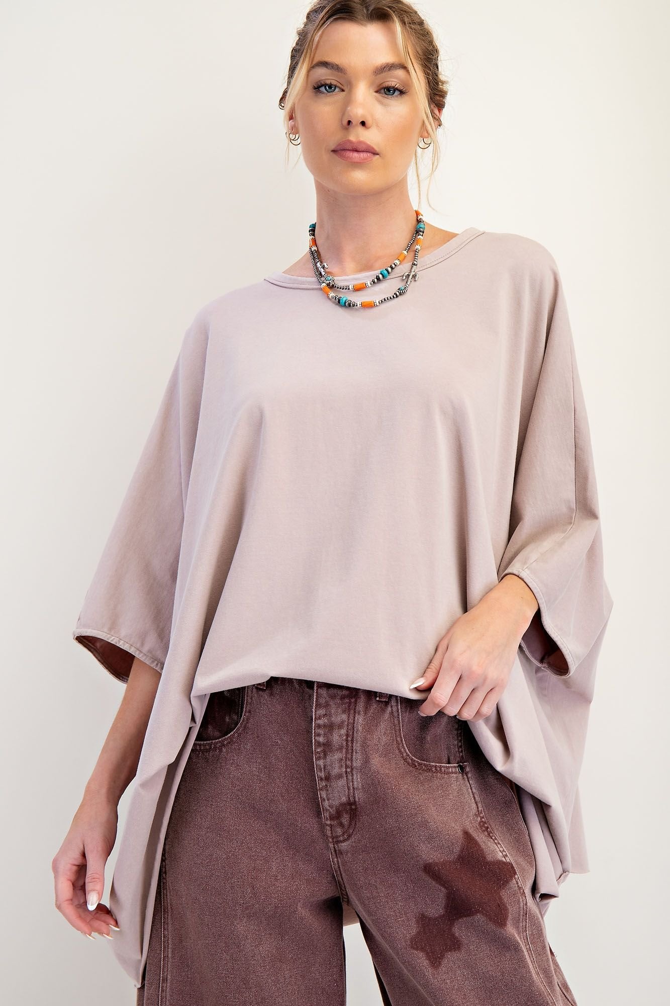 Karlie Mineral Washed Tunic