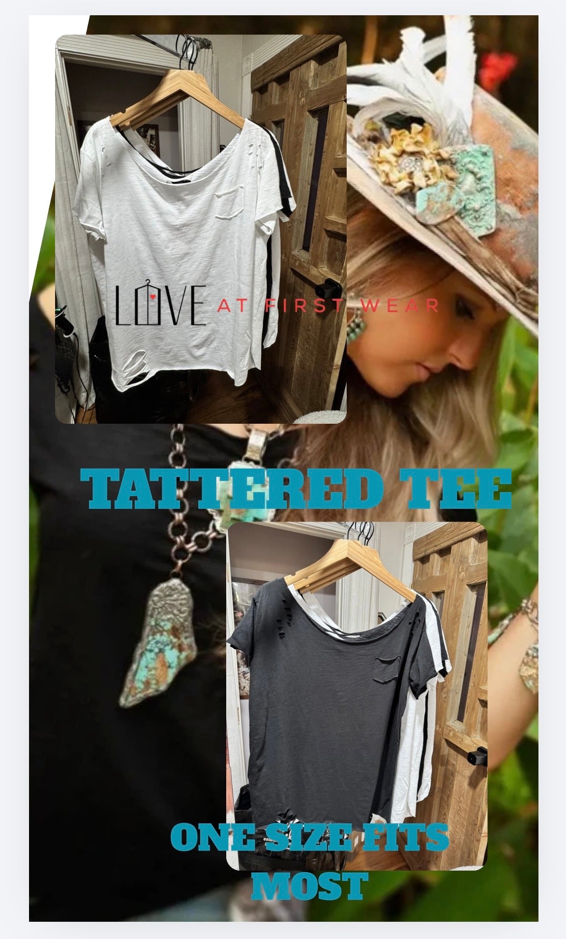 Distressed & Tattered Tee