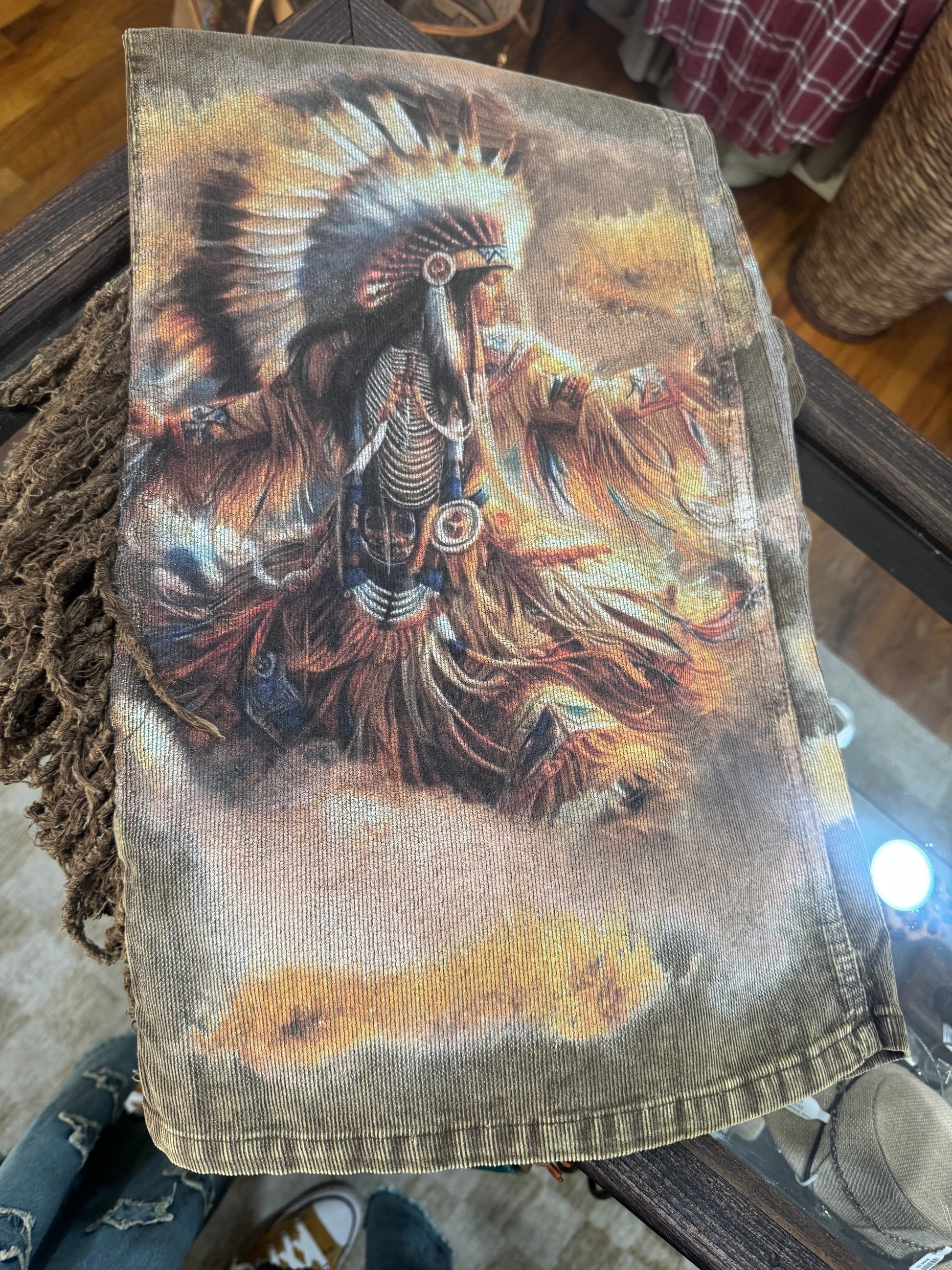 Cheyenne Warrior Corduroy Pant