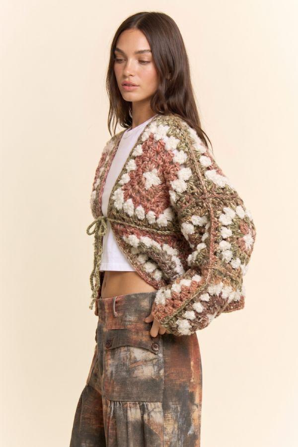 Carlie Crochet Cardigan