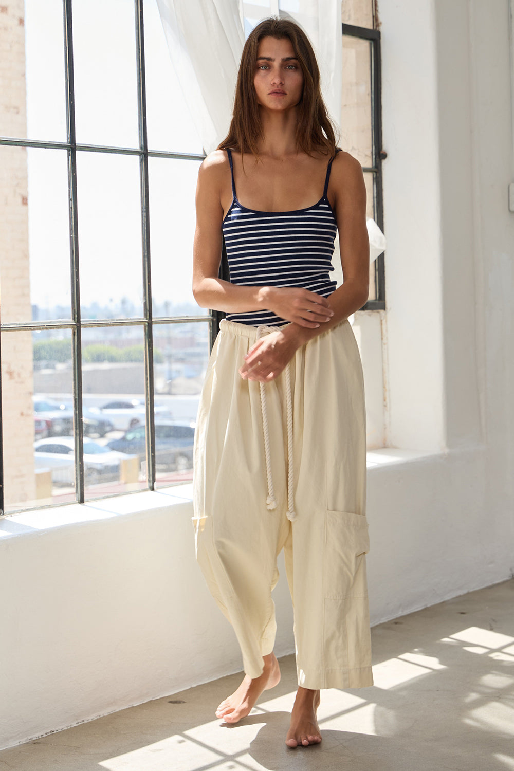 Bellamy Drawstring Harem Pants