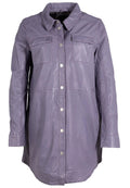 Miha Long Leather Jacket