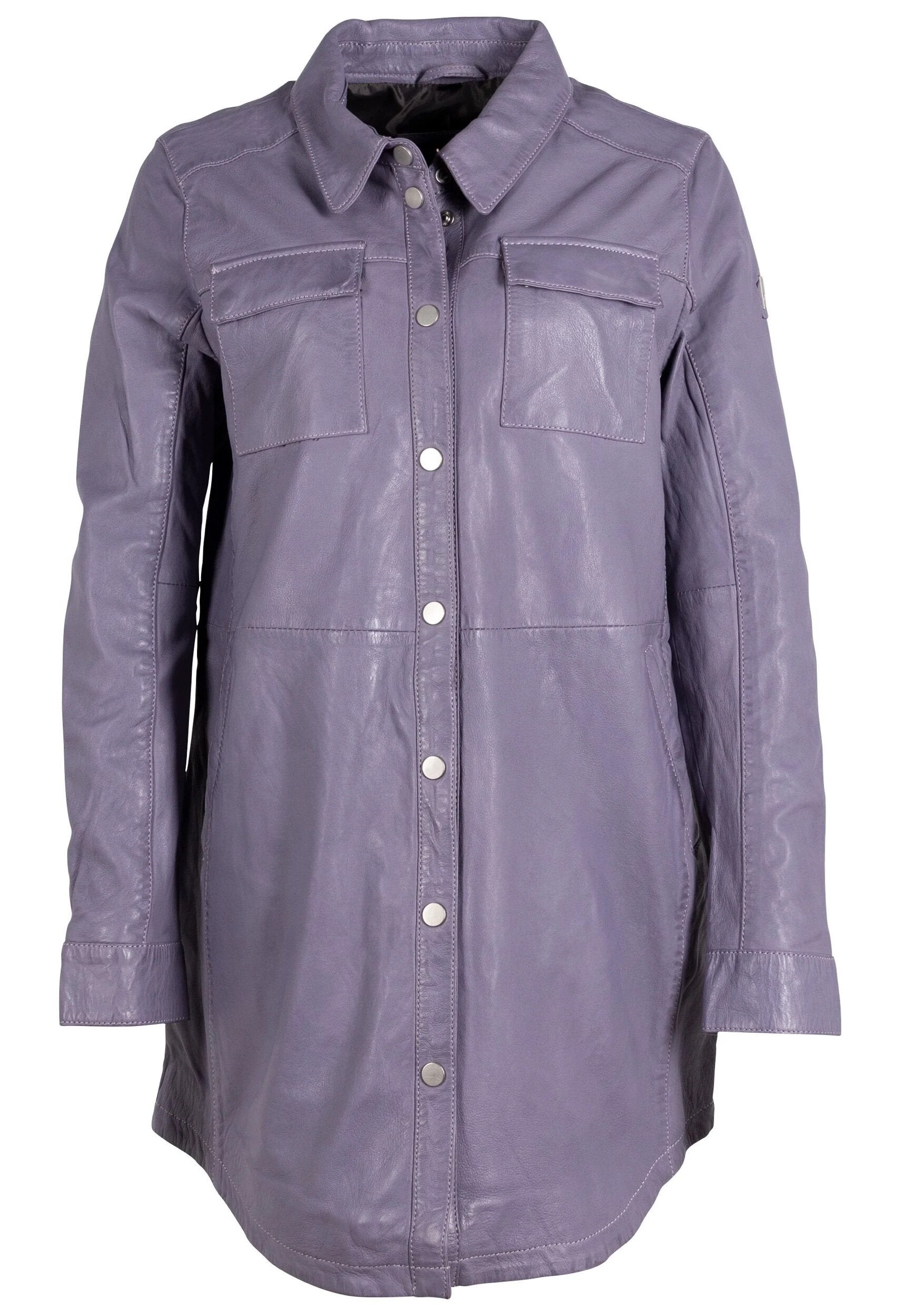 Miha Long Leather Jacket