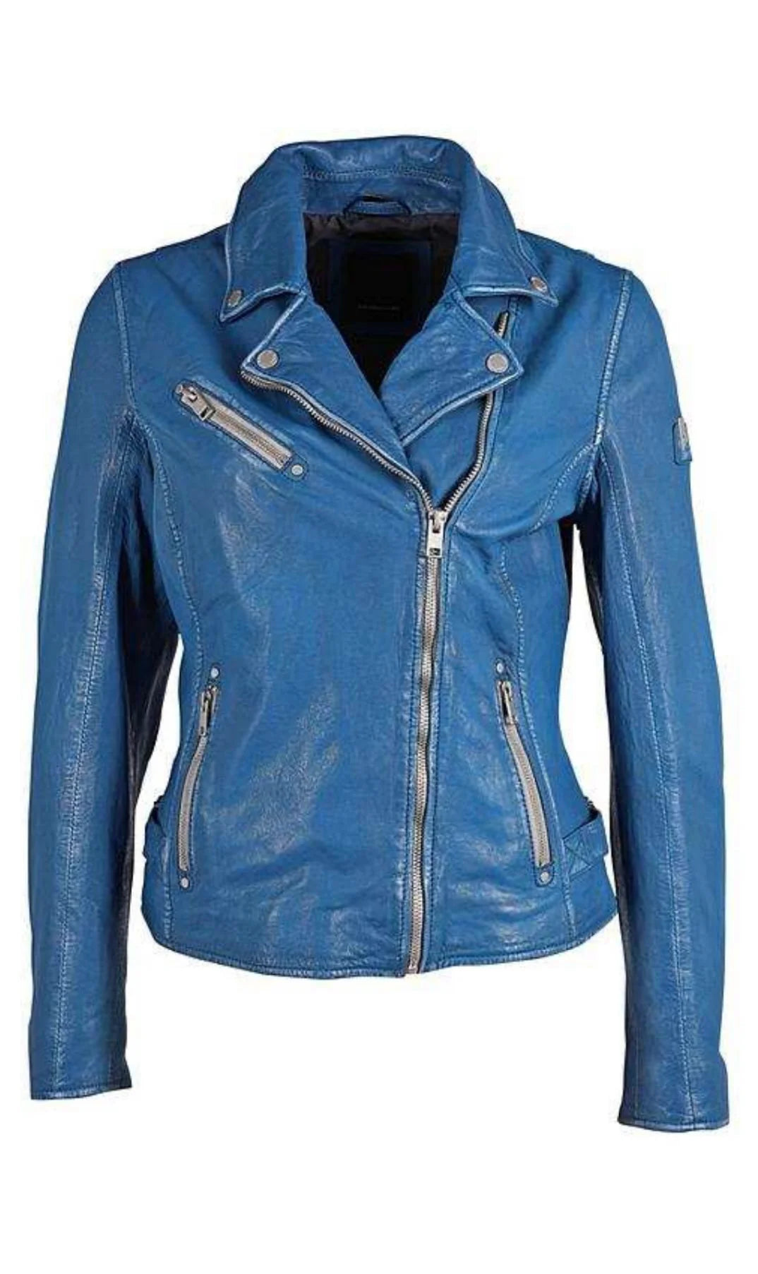 Sofia Lambskin Moto Jacket