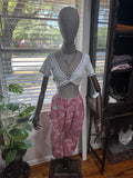 Paisley Vintage Crimson Bandana Harem sweatpant