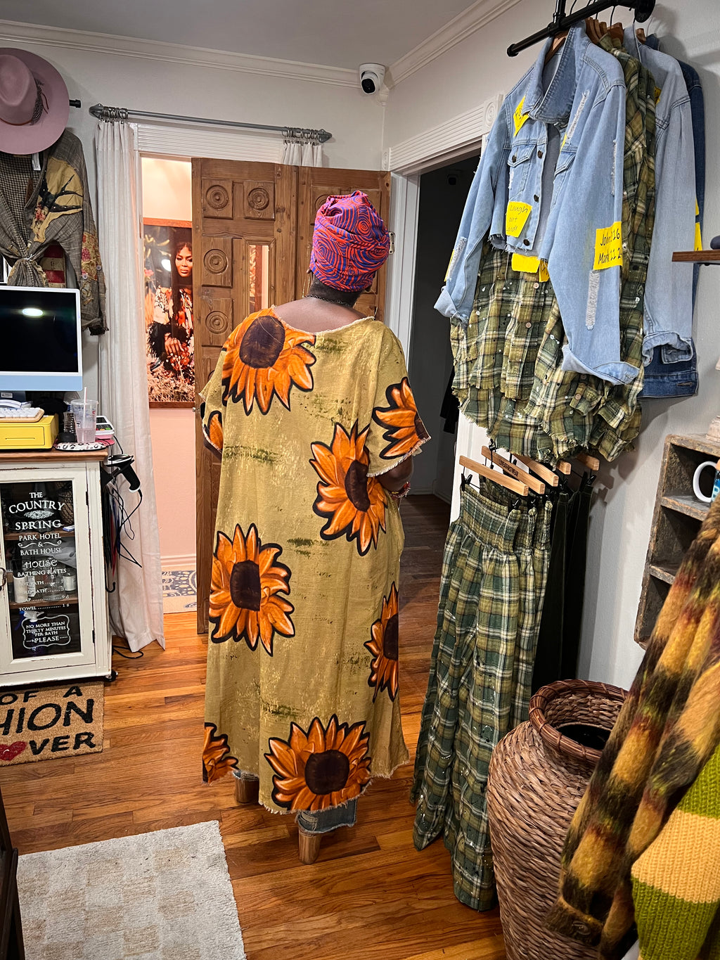 Sunflower Hi-Low Kaftan *pre-order