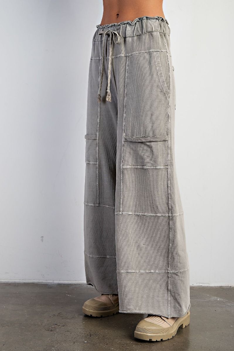 Phoebe mineral washed cargo pant