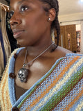 Ornate Skull Necklace and Chain