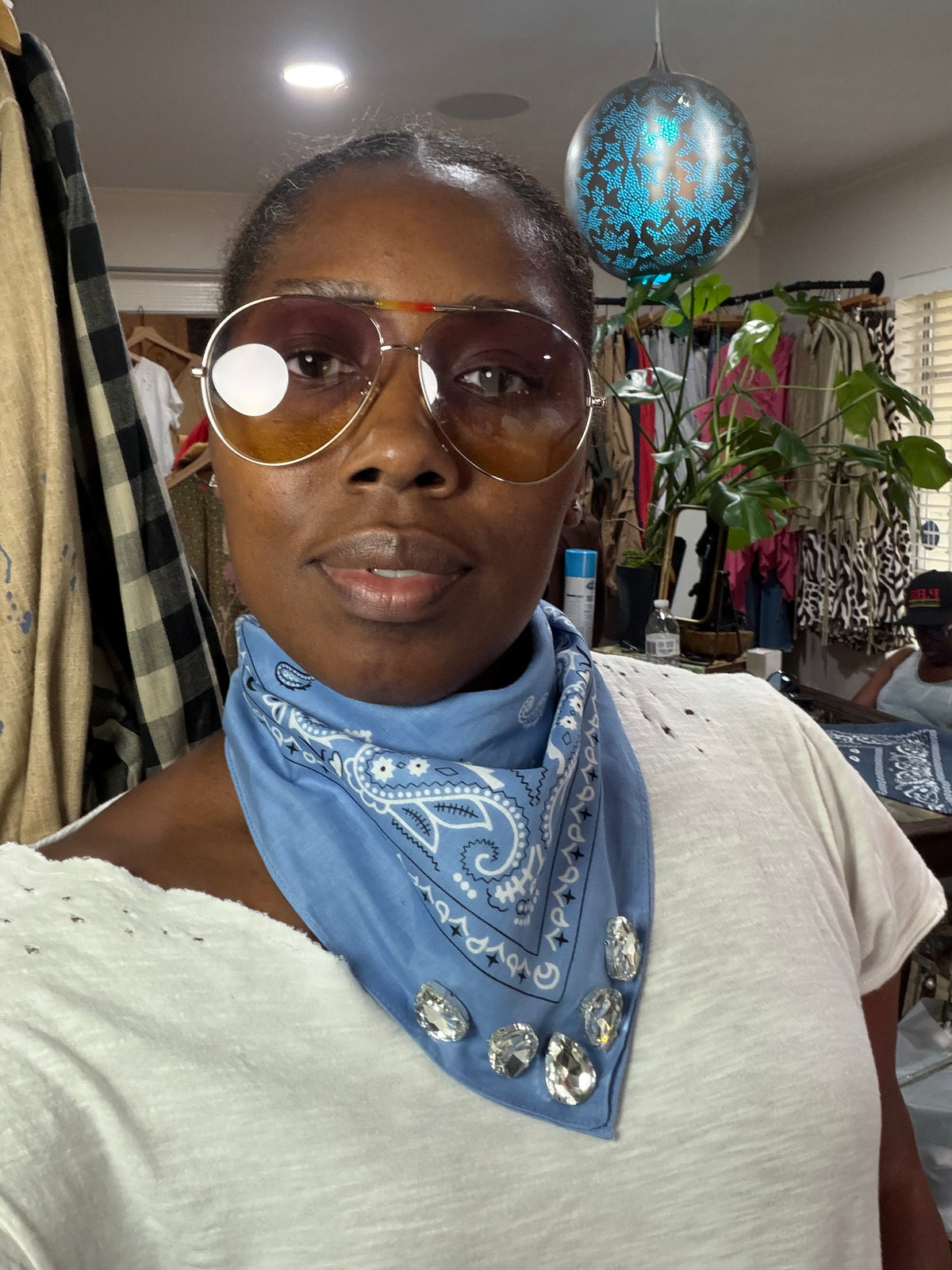 The Spark Bandana (Light Blue)