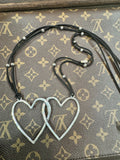 Heart2Heart Suede Beaded Necklace