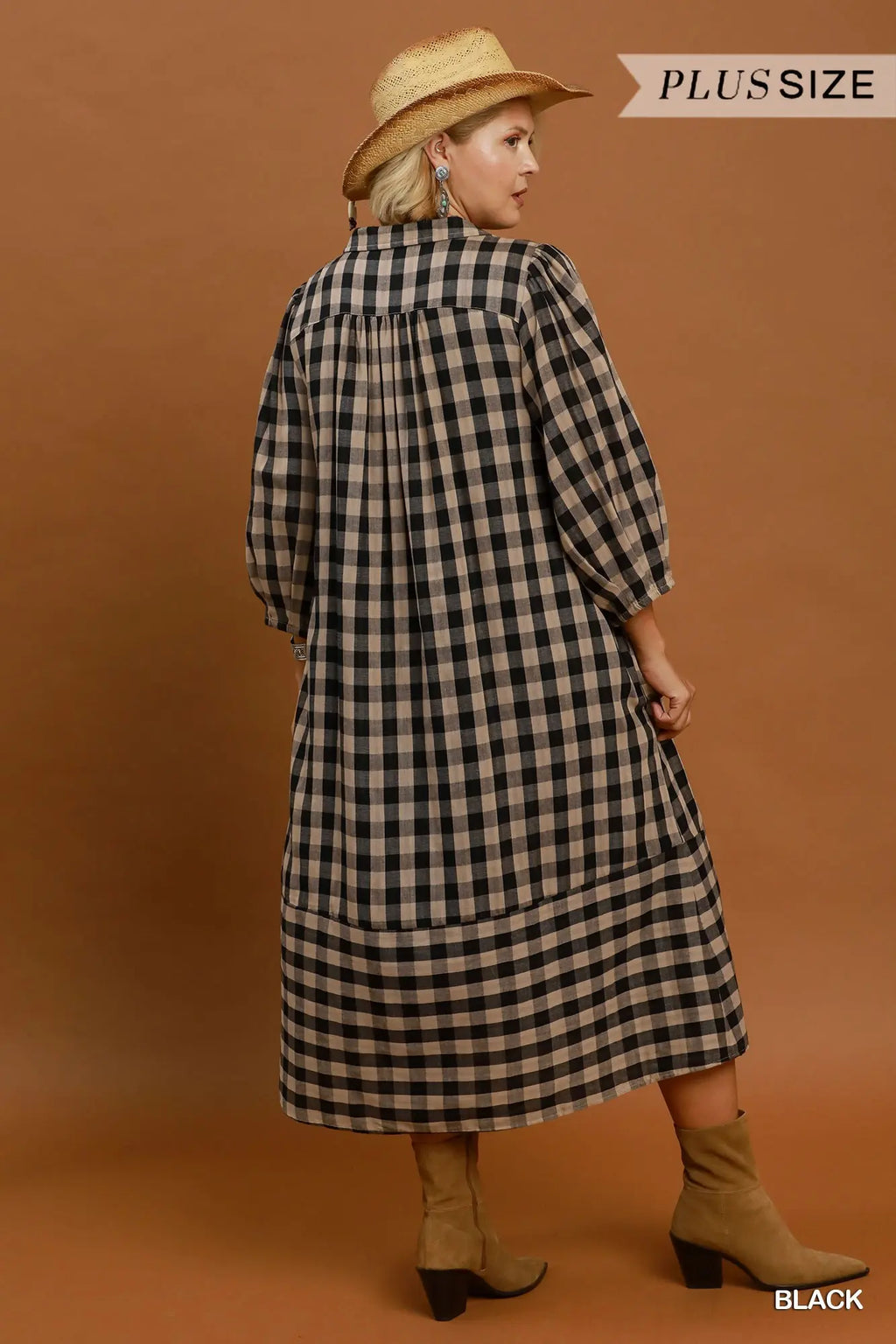 Hannah Buffalo Plaid Dress