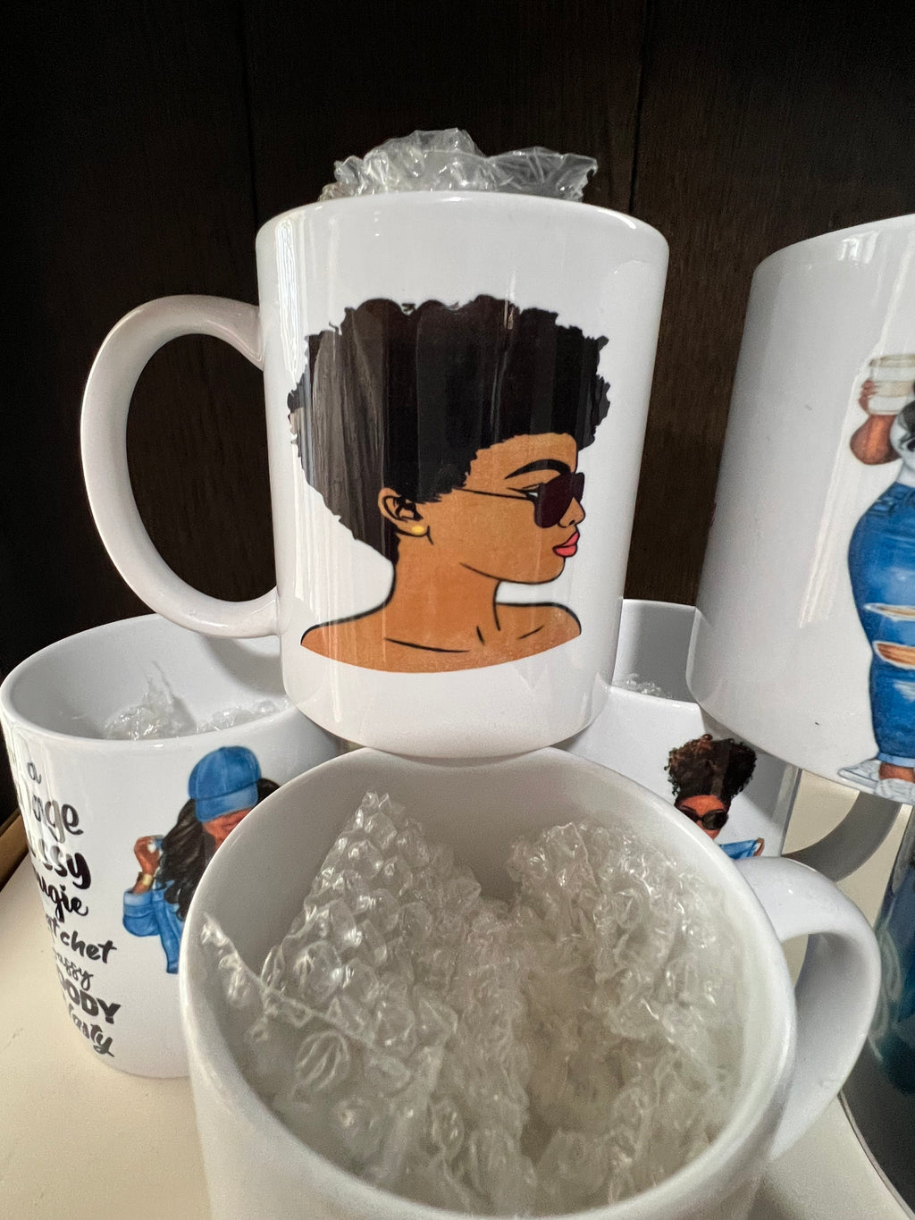 Black Girl Coffee Mugs