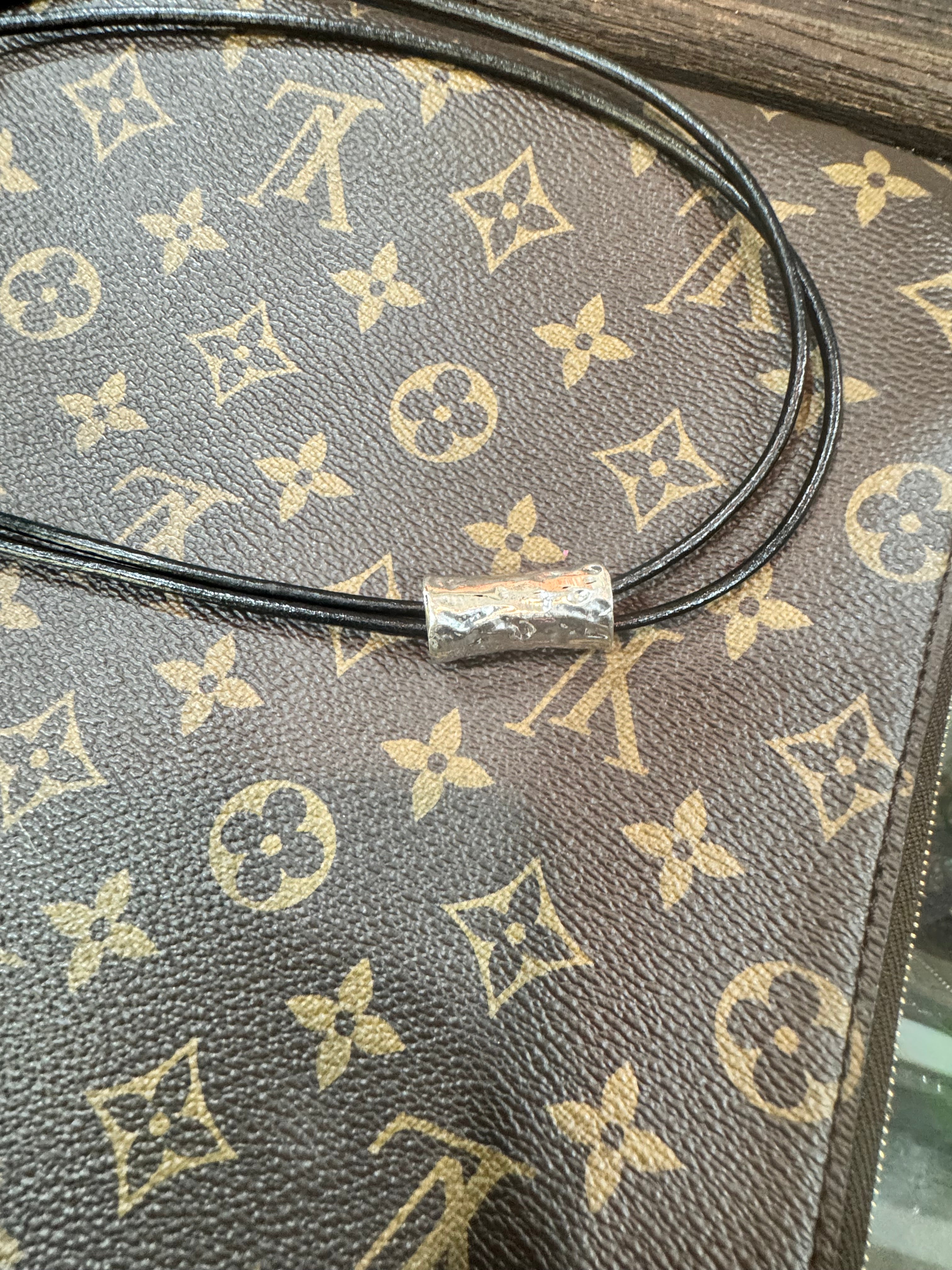 Pine Needles on a Rope Necklace